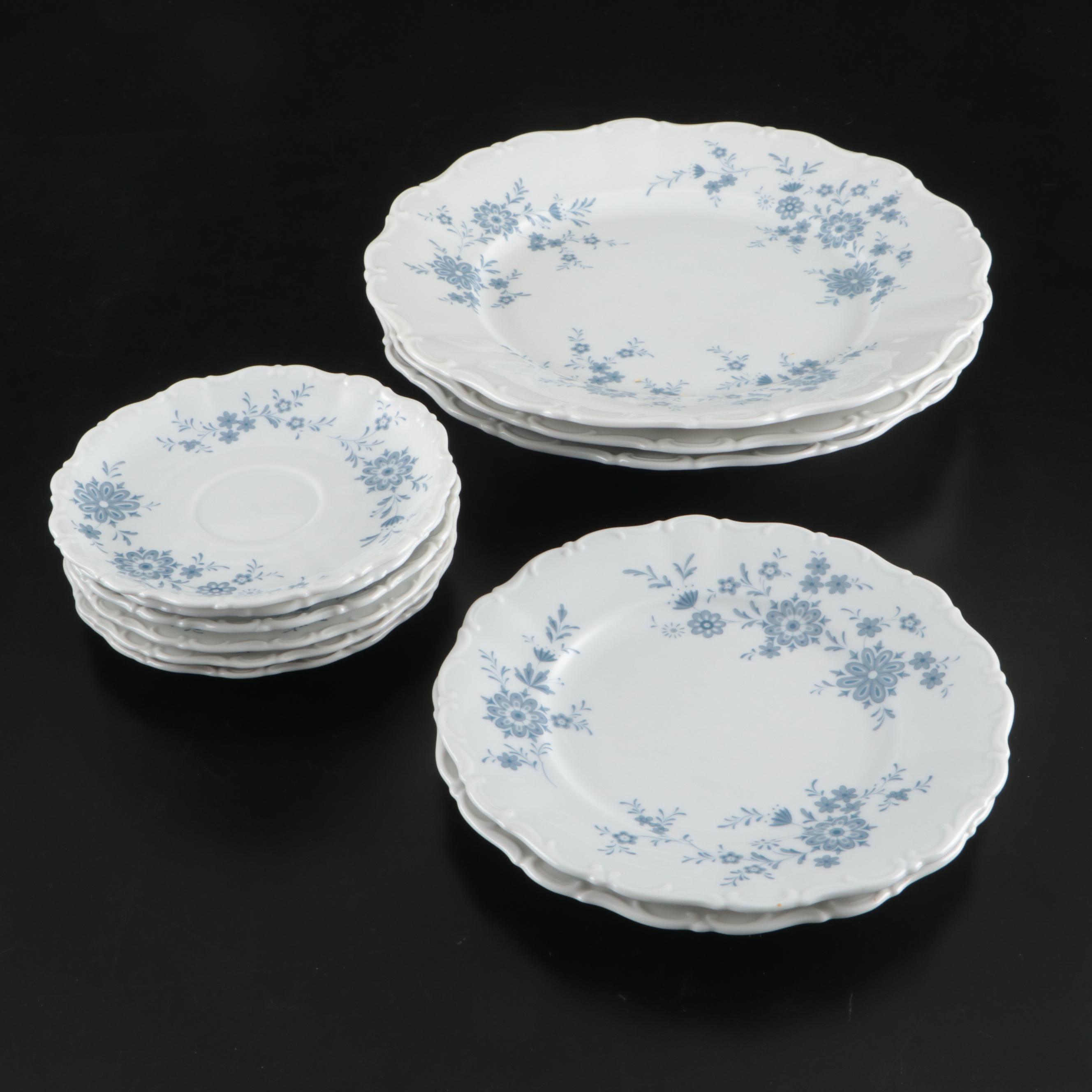 Christina "Bavarian Blue" Seltmann Weiden Porcelain Dinnerware