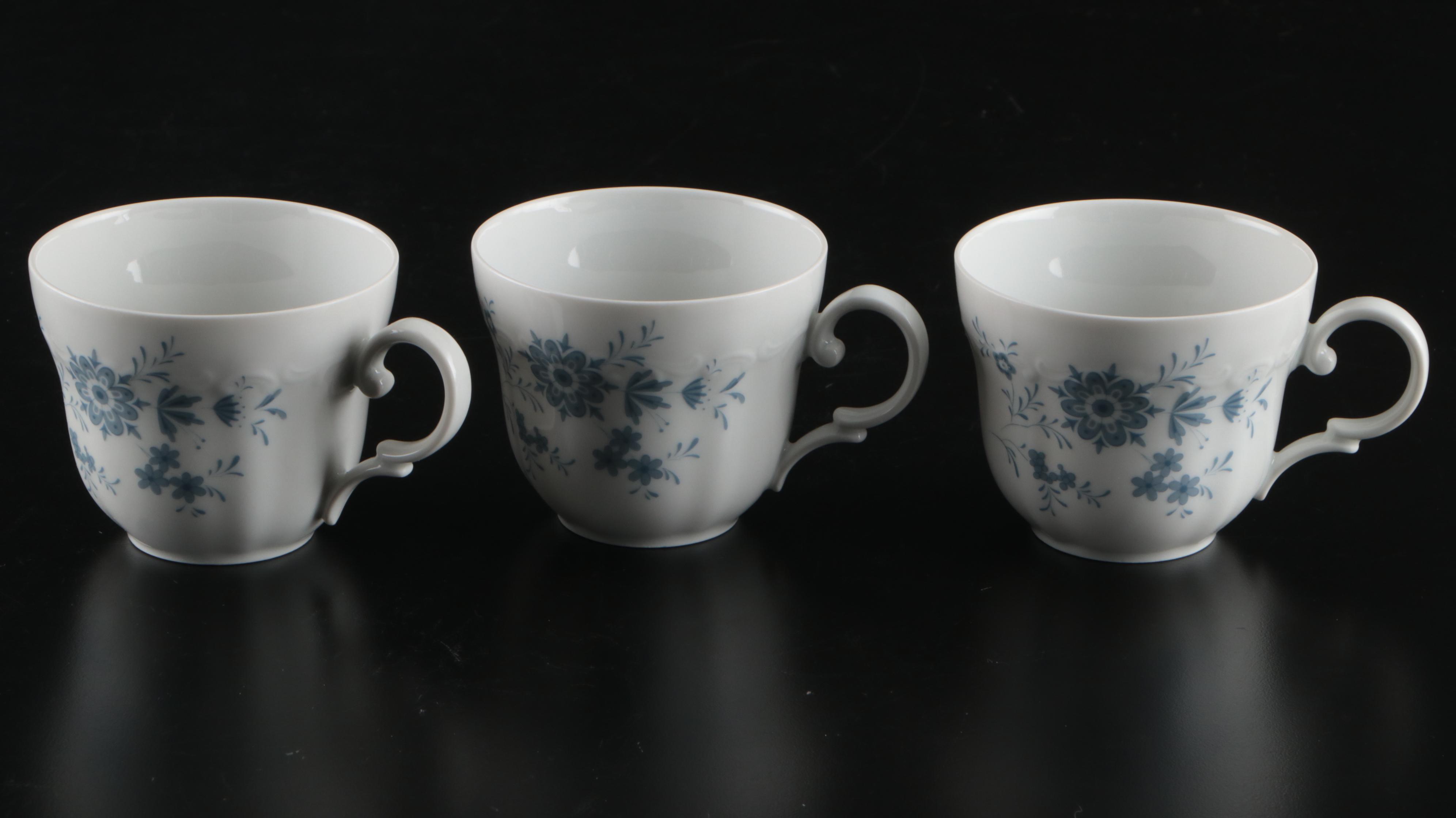 Christina "Bavarian Blue" Seltmann Weiden Porcelain Dinnerware