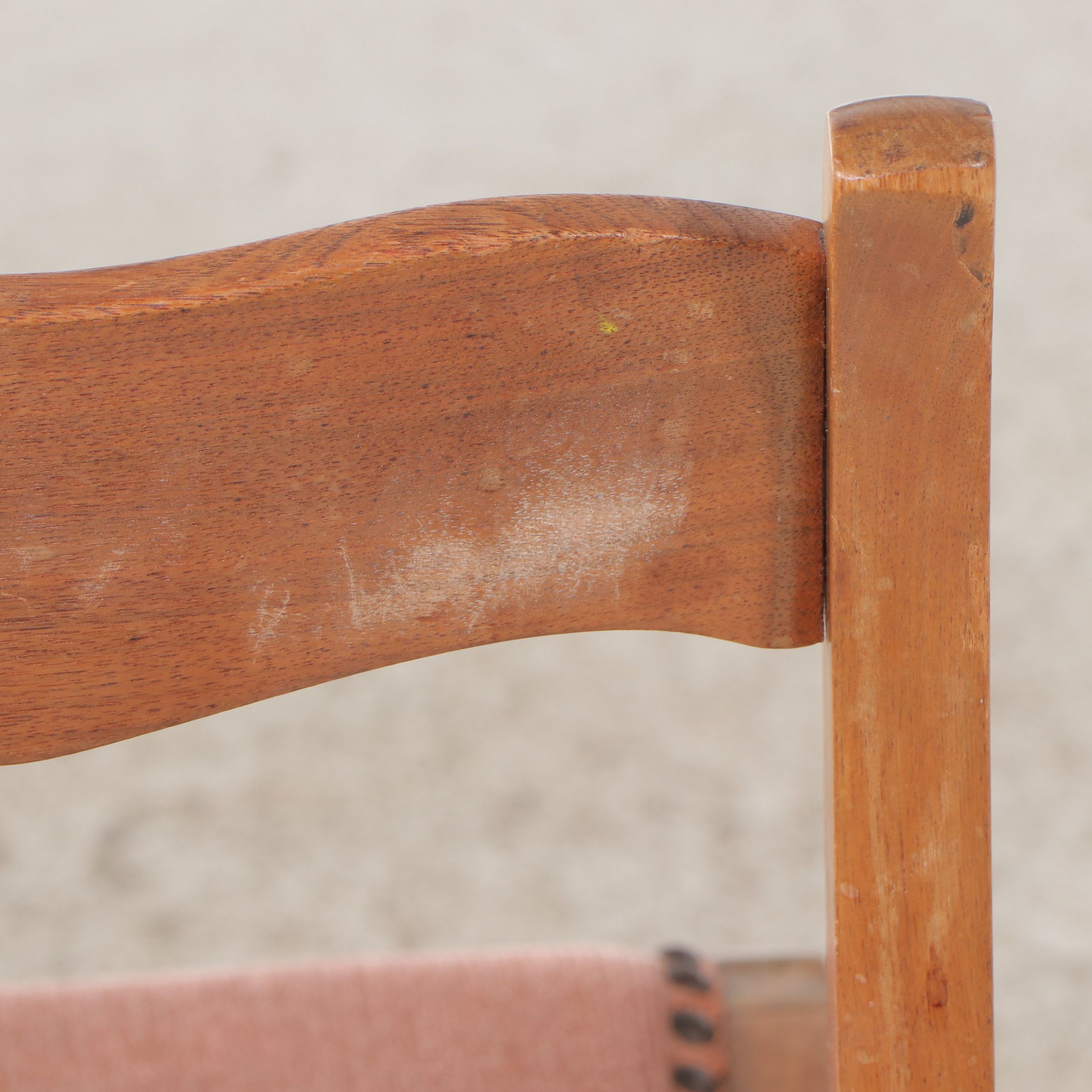 Pair of Mahogany Saber-Leg Side Chairs, Early to Mid-20th Century