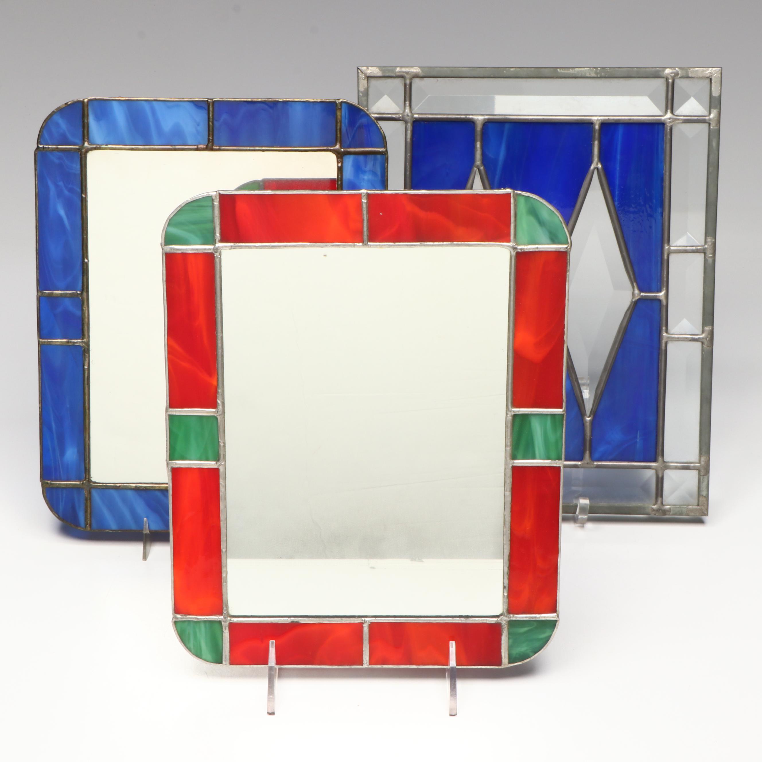 Stained Glass Frame Table Mirrors and Panel