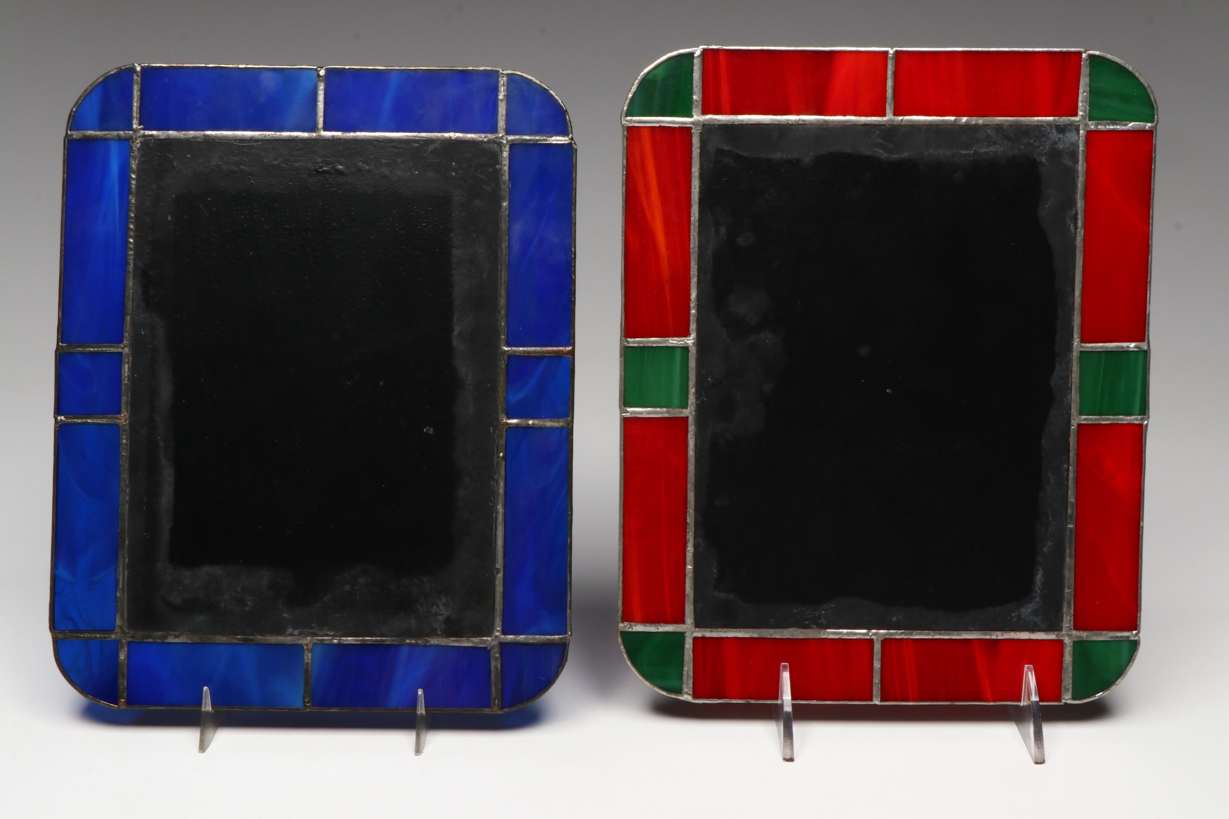 Stained Glass Frame Table Mirrors and Panel