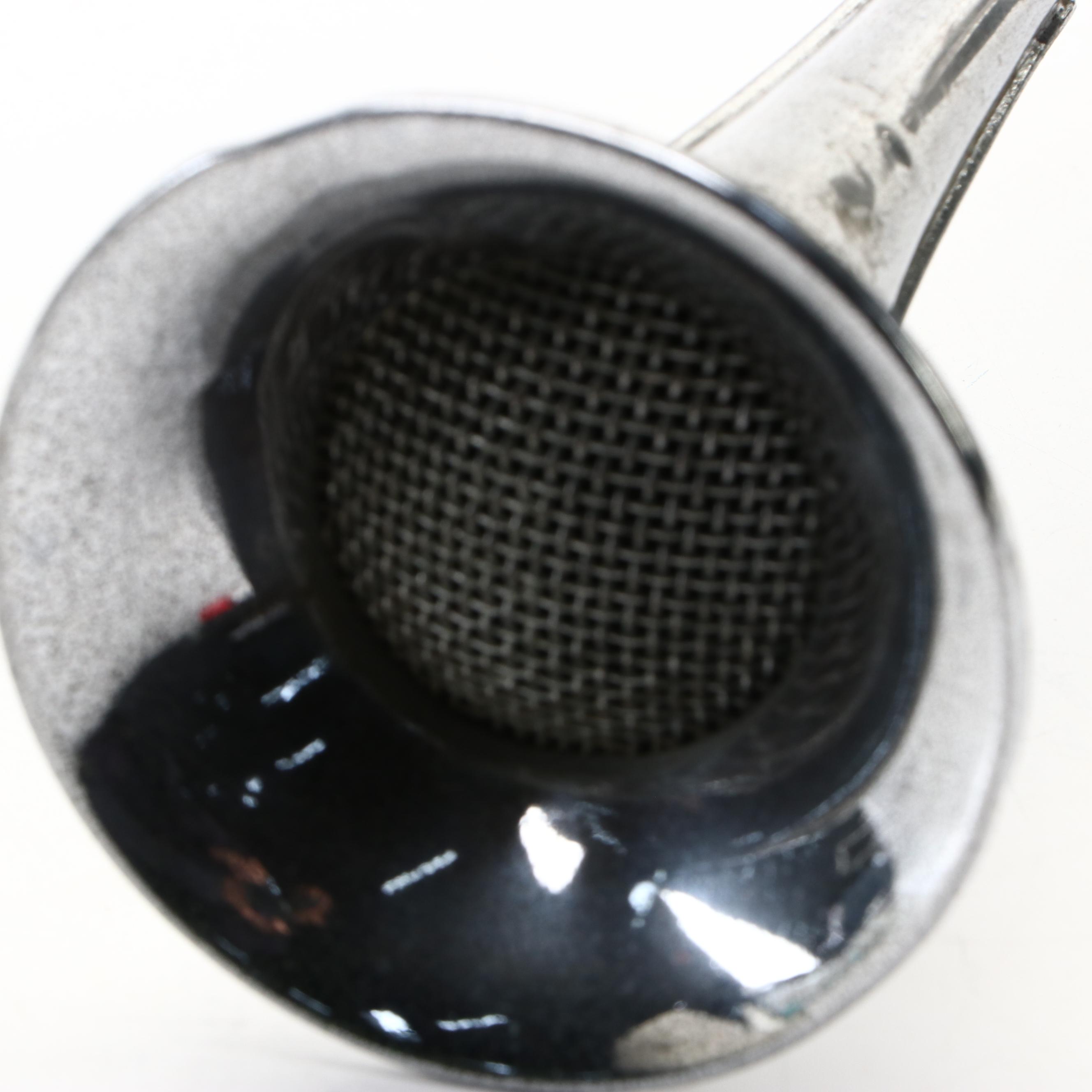 Trombone Style Chromed Signal Horn