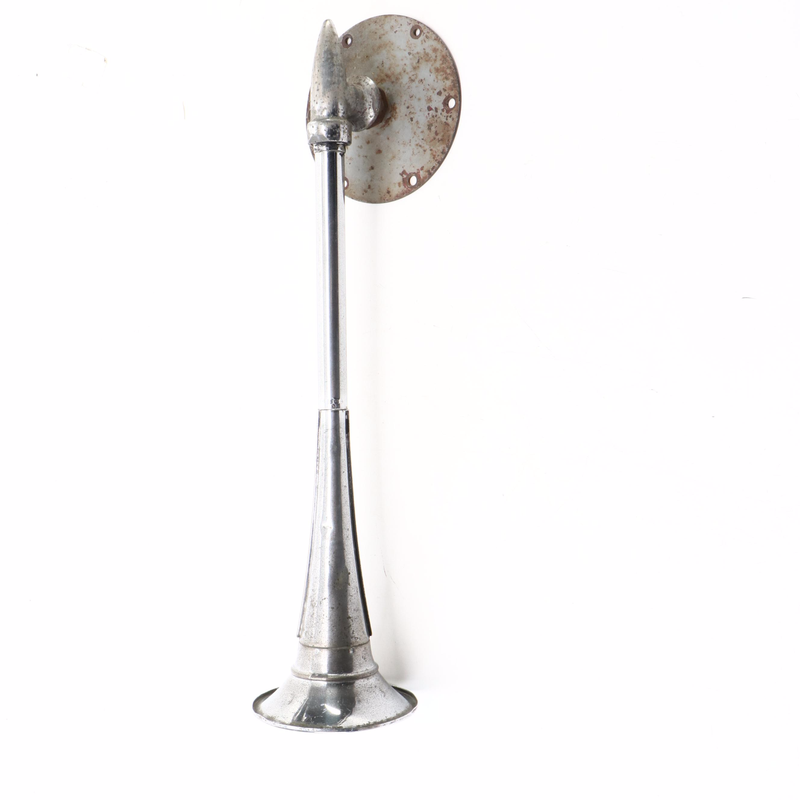 Trombone Style Chromed Signal Horn