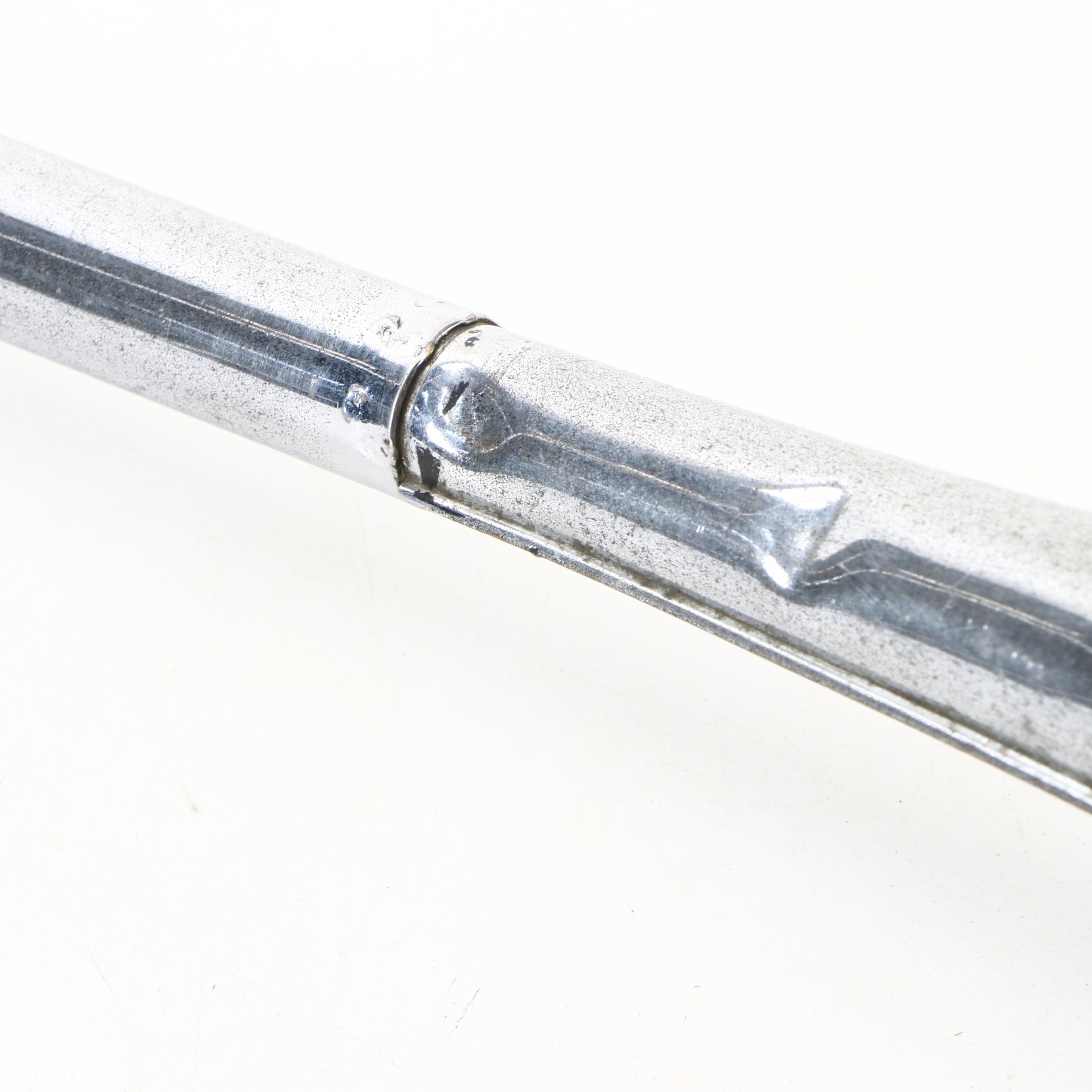 Trombone Style Chromed Signal Horn