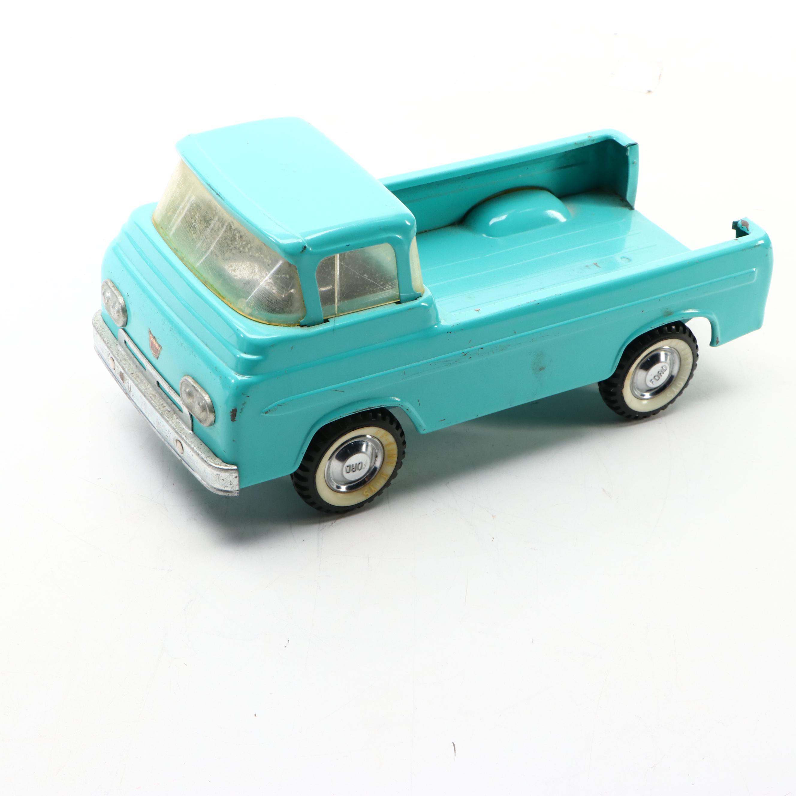 Nylint Pressed Steel 1962 Ford Econoline Pickup Truck, Mid-20th Century