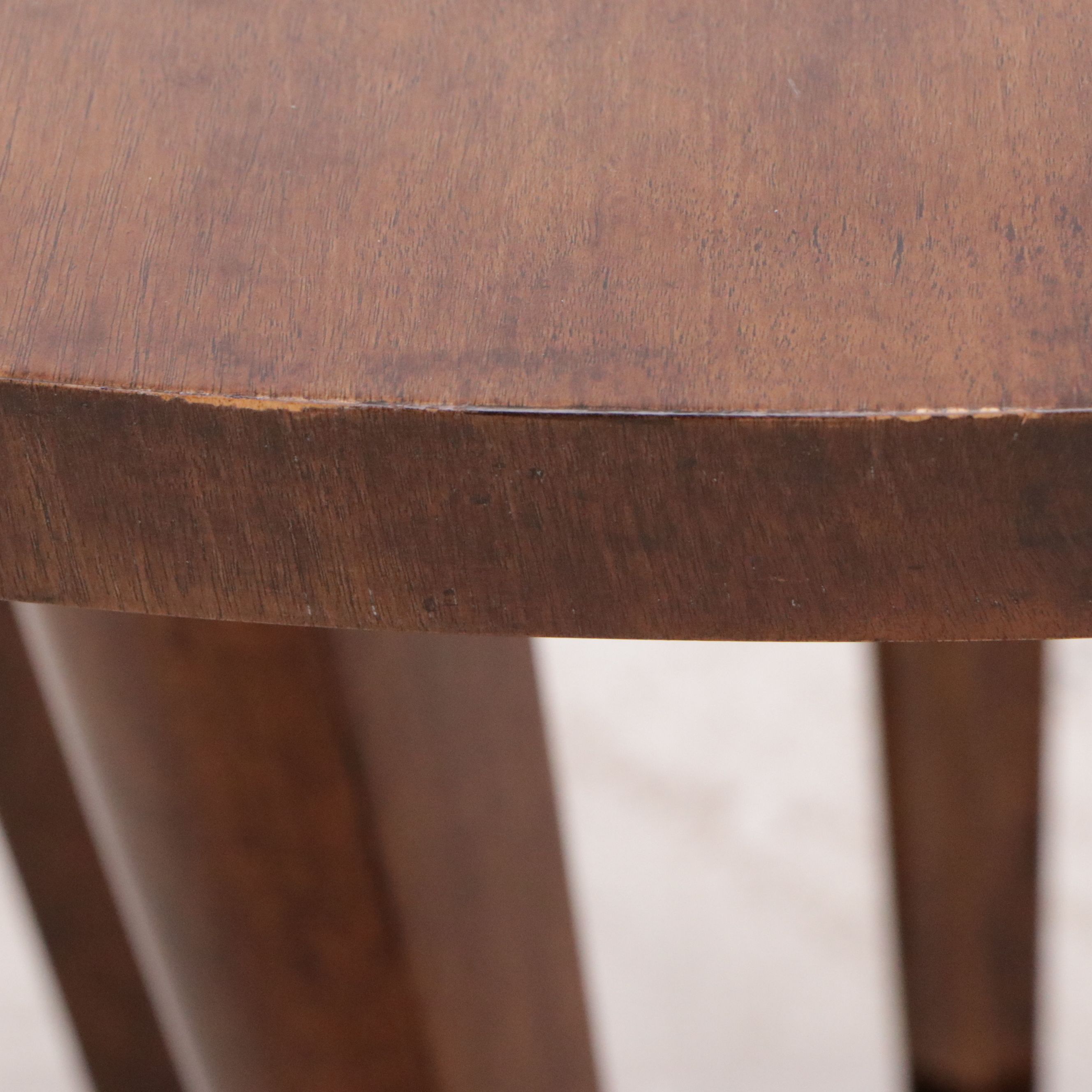 Contemporary Hardwood Bistro Table