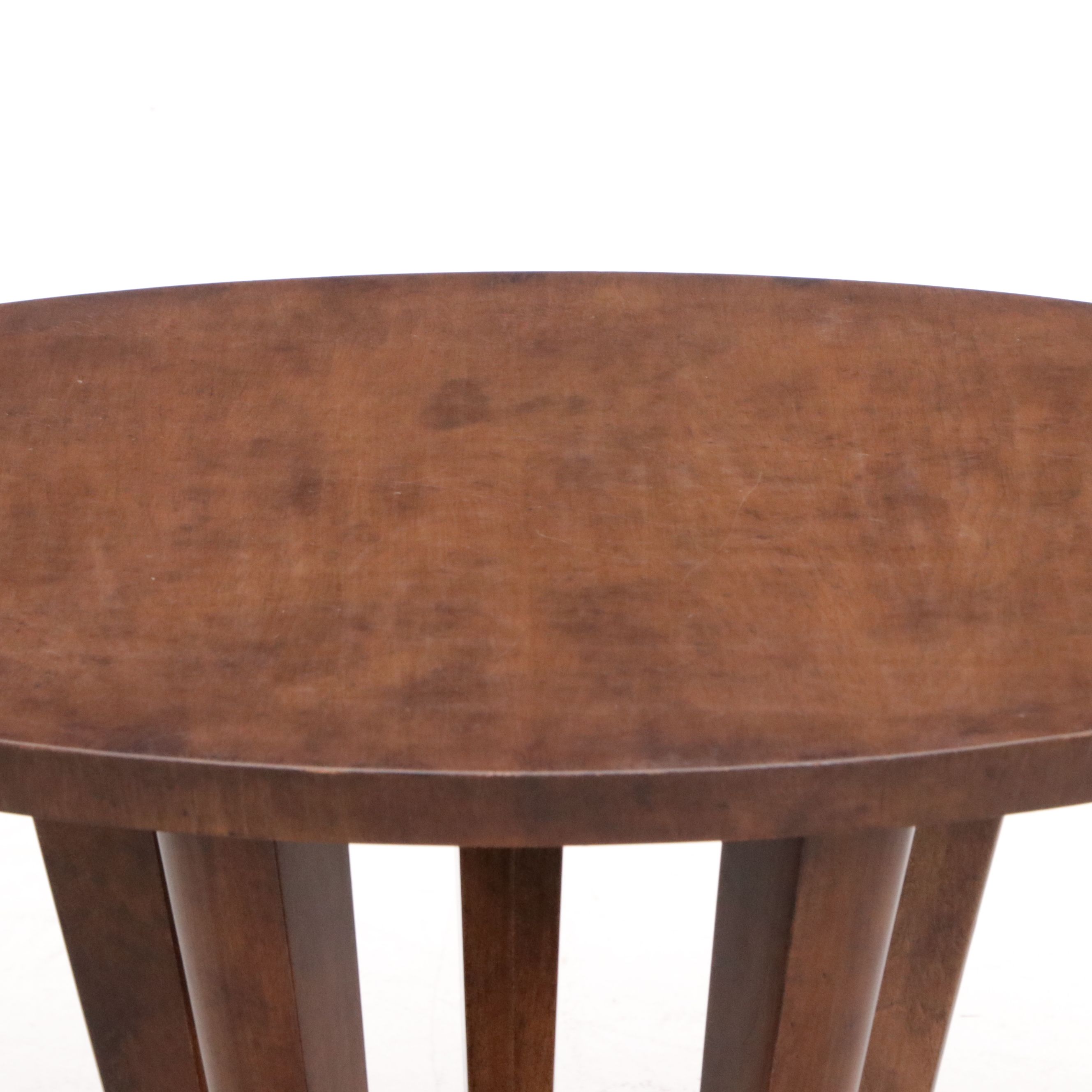 Contemporary Hardwood Bistro Table
