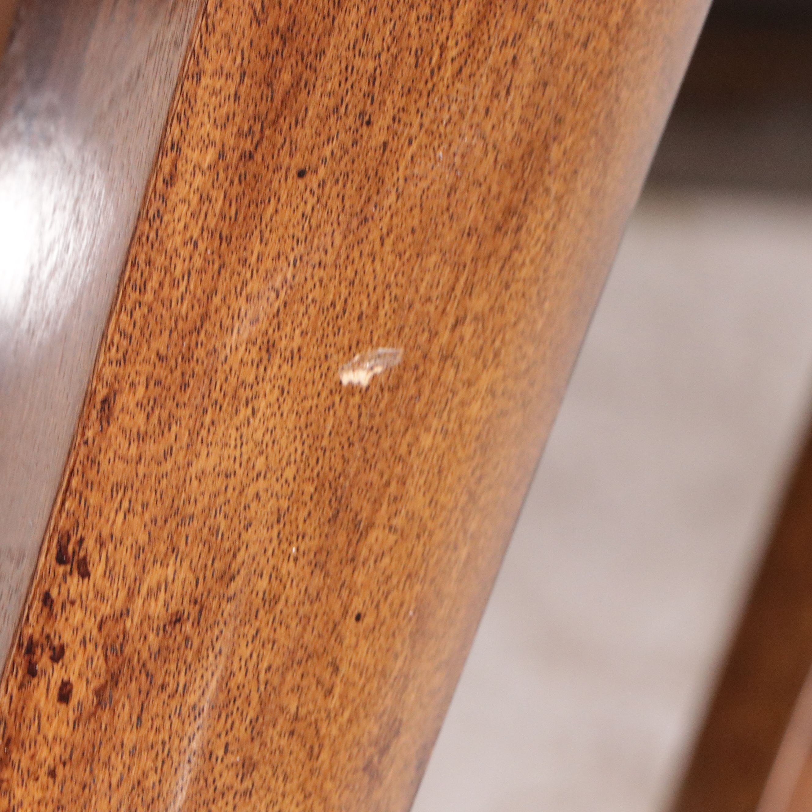 Contemporary Hardwood Bistro Table