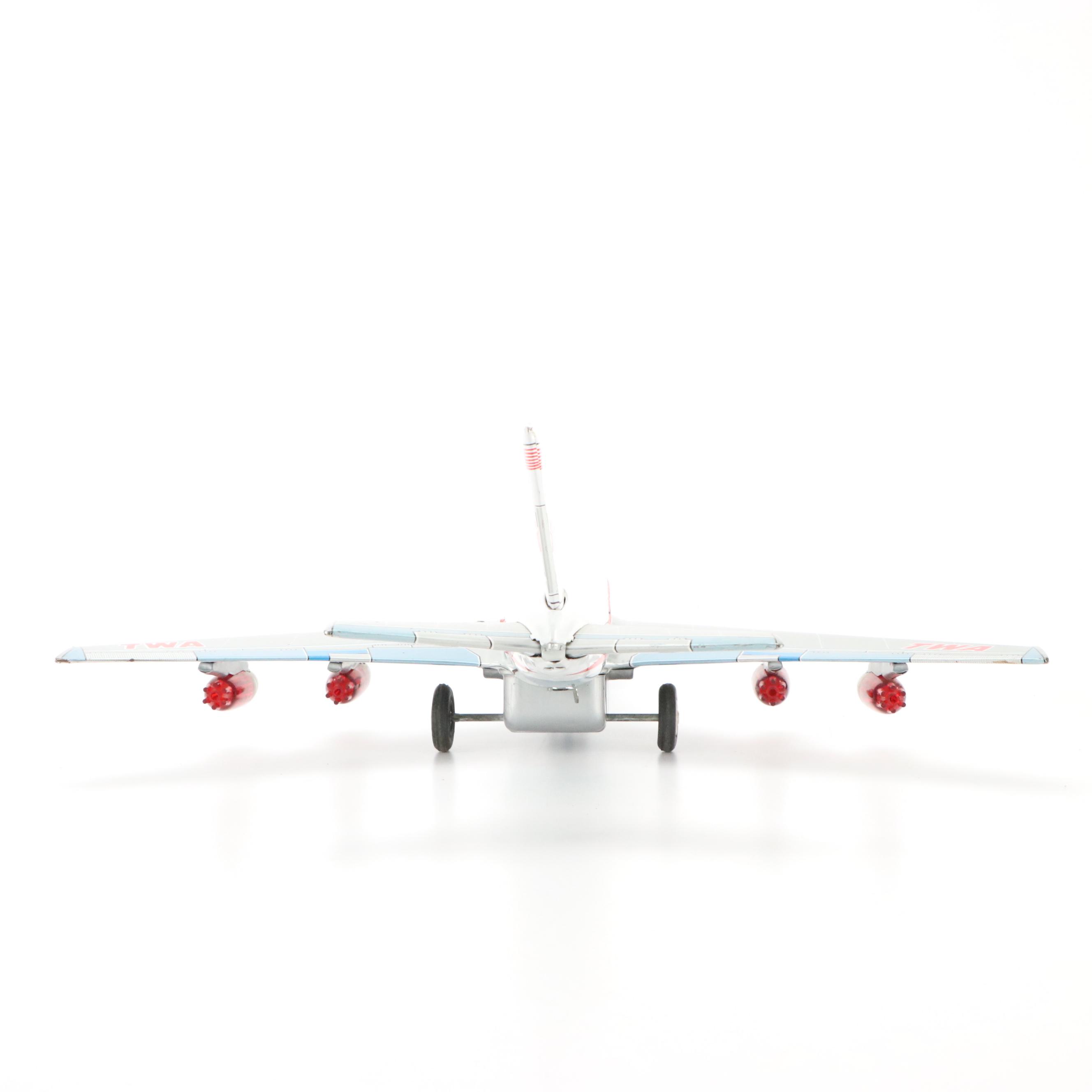 Marx "Boeing Super Jet" Tin Litho Toy Plane