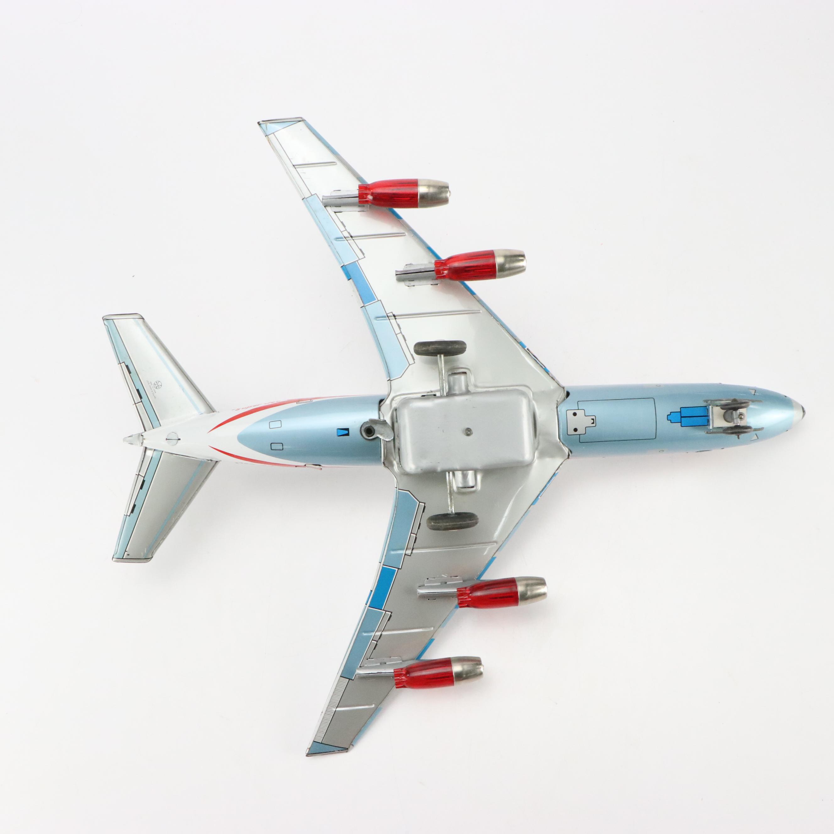 Marx "Boeing Super Jet" Tin Litho Toy Plane