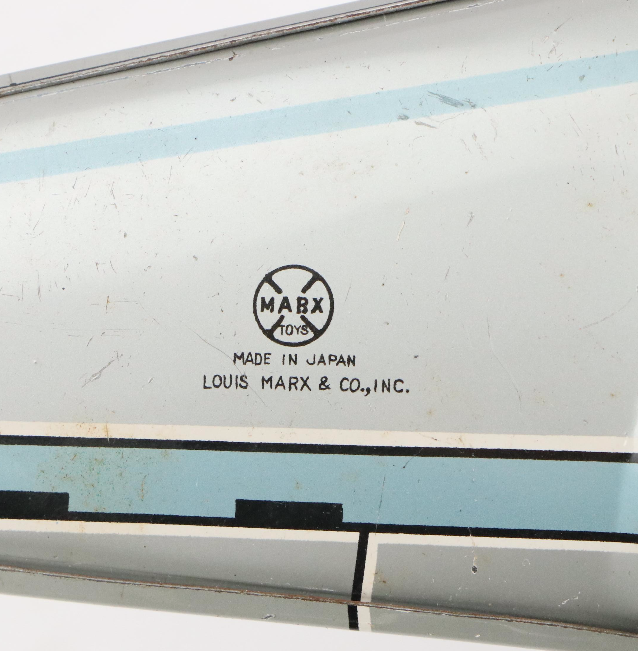 Marx "Boeing Super Jet" Tin Litho Toy Plane