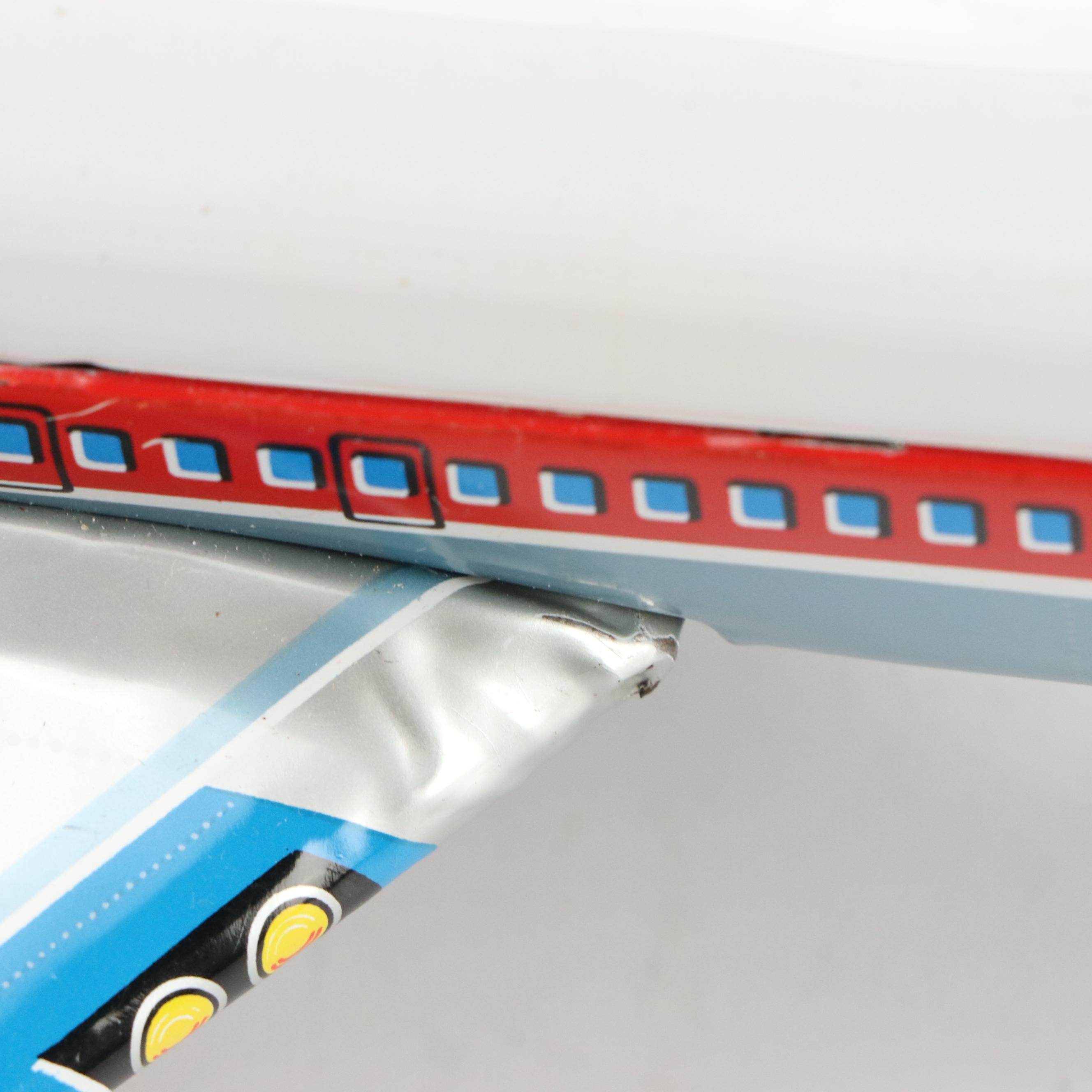 Marx "Boeing Super Jet" Tin Litho Toy Plane