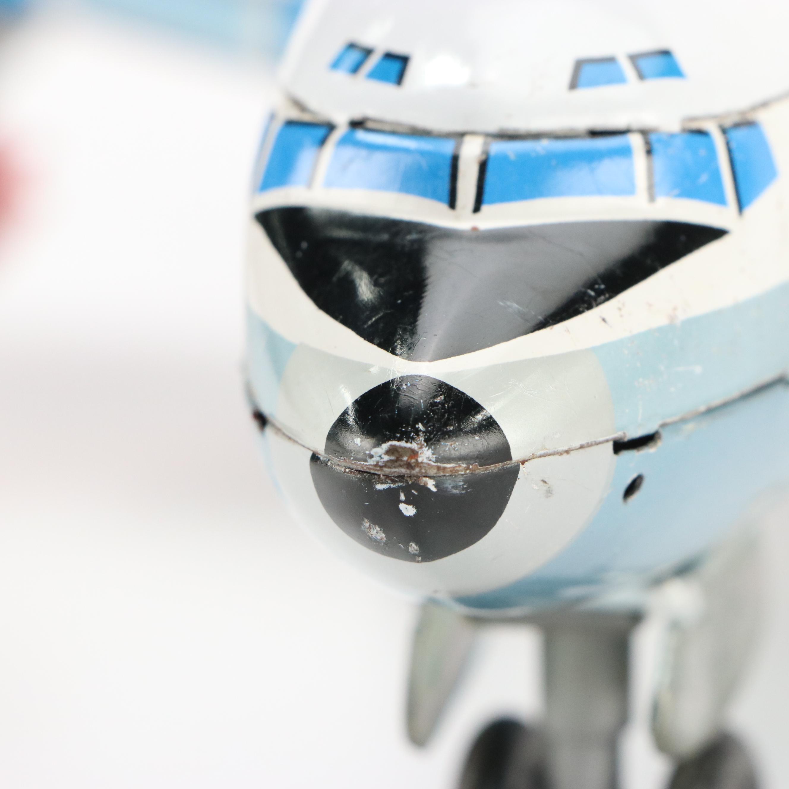 Marx "Boeing Super Jet" Tin Litho Toy Plane