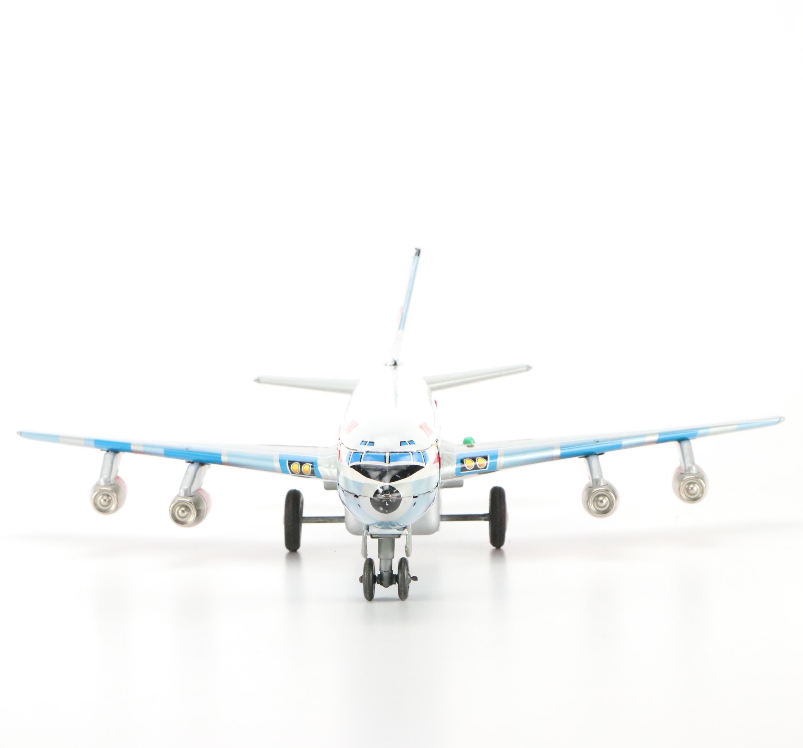 Marx "Boeing Super Jet" Tin Litho Toy Plane