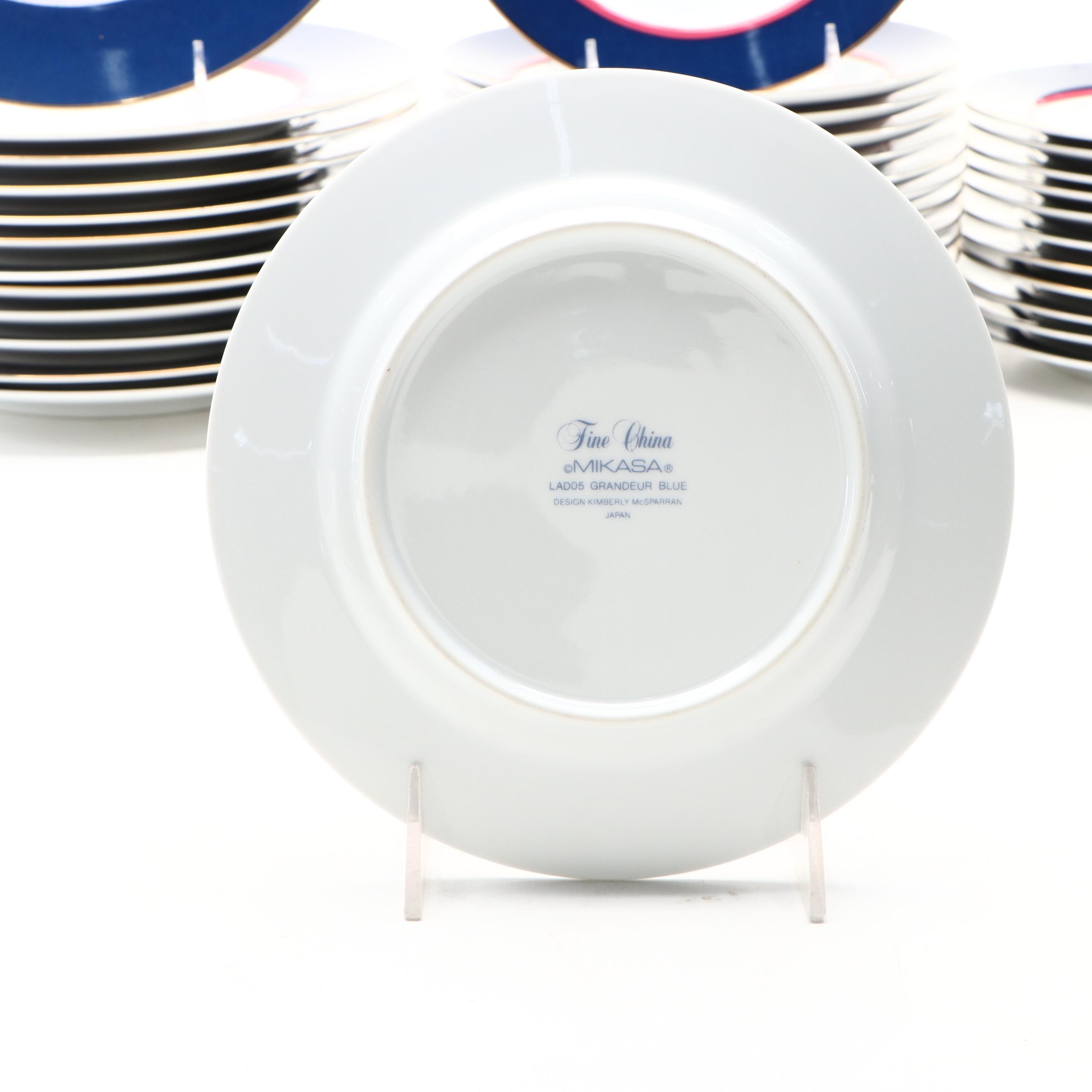 Mikasa "Grandeur Blue" Porcelain Dinnerware
