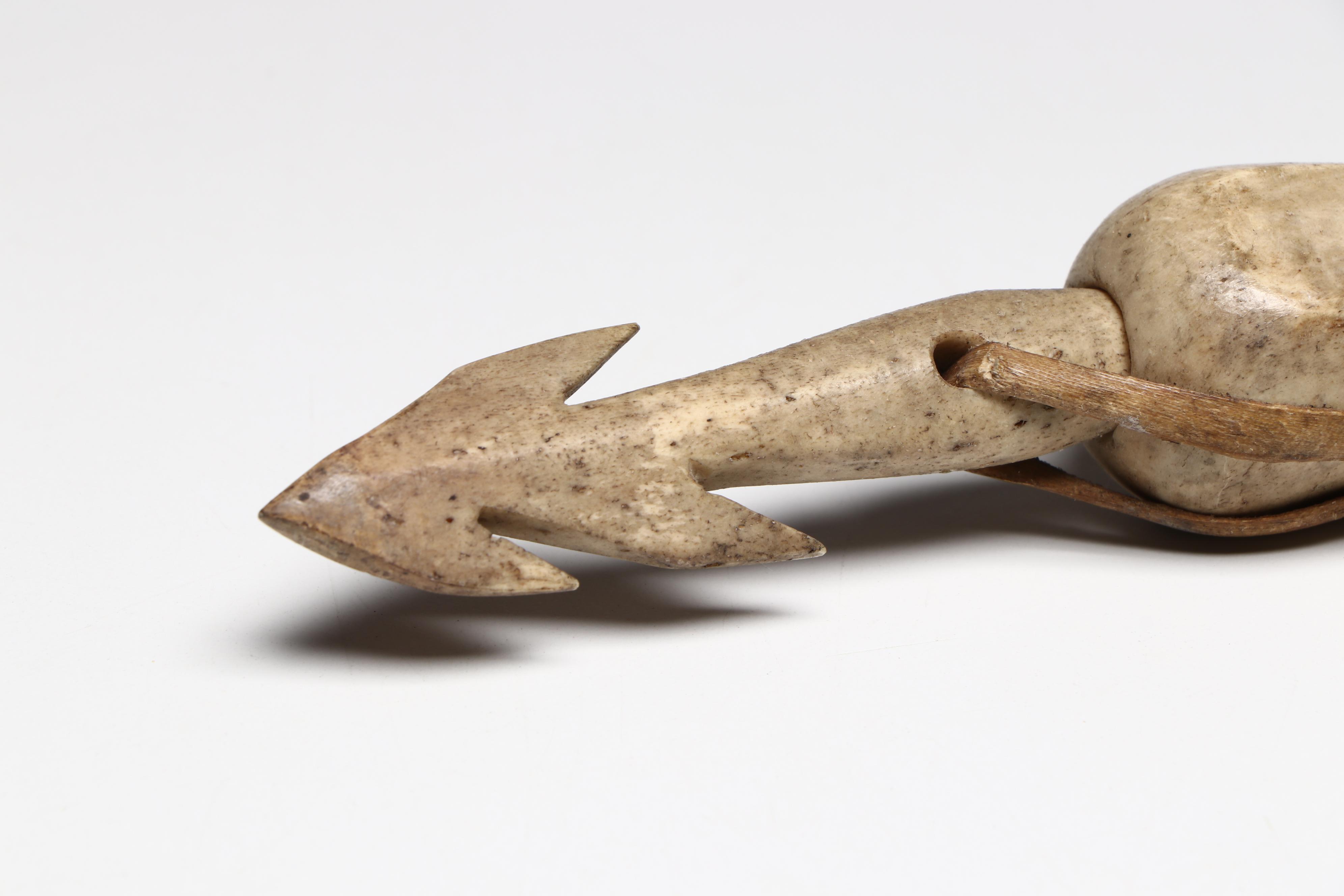 Indigenous Subarctic Inuit Harpoons and Gaffer
