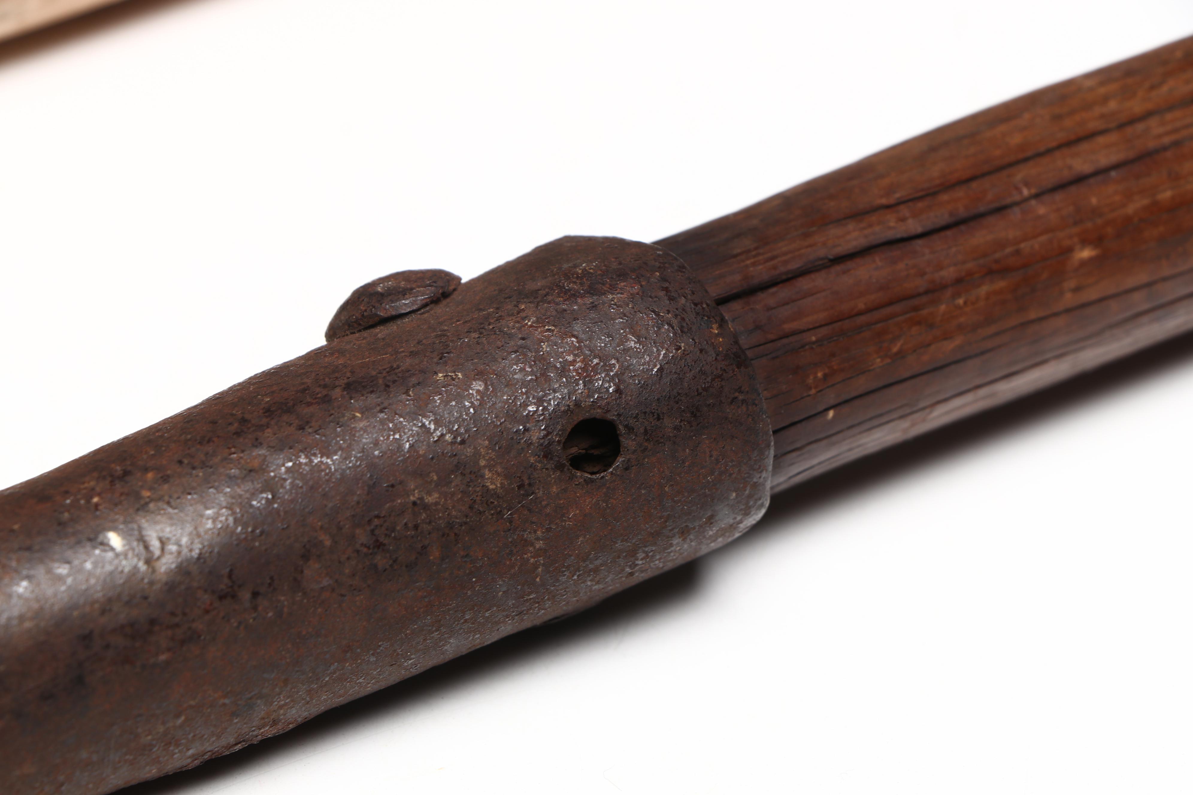 Indigenous Subarctic Inuit Harpoons and Gaffer