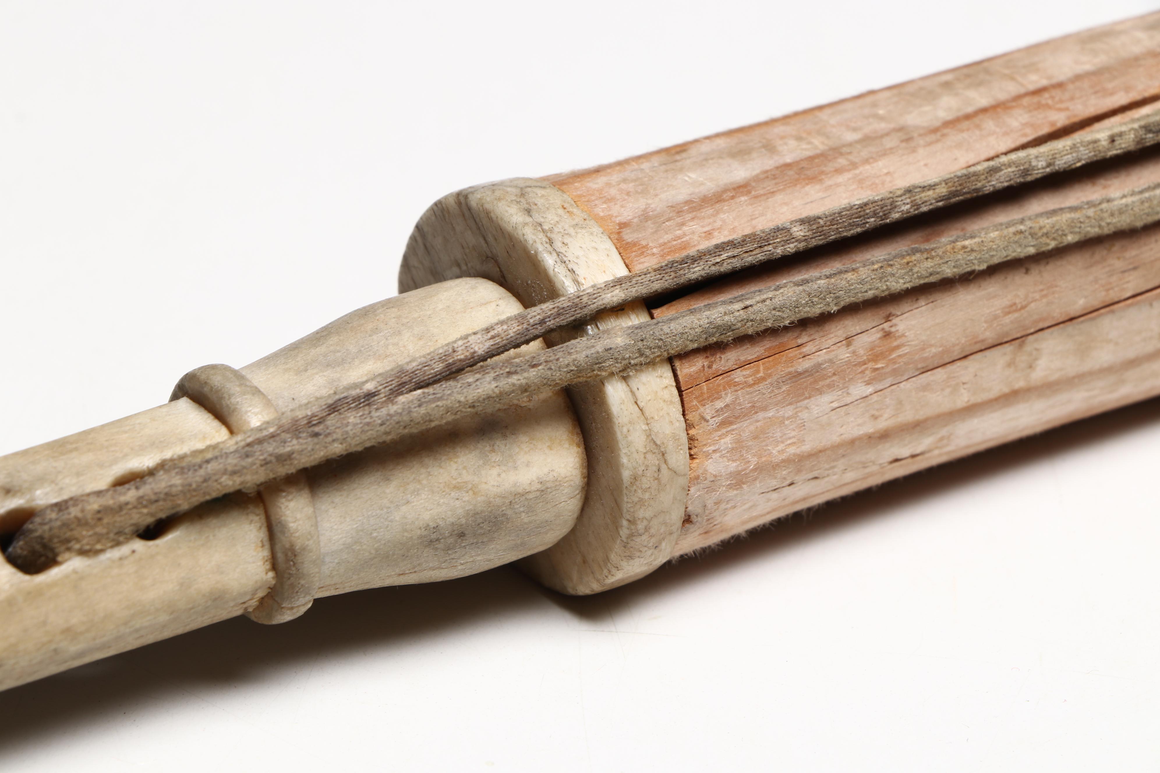 Indigenous Subarctic Inuit Harpoons and Gaffer