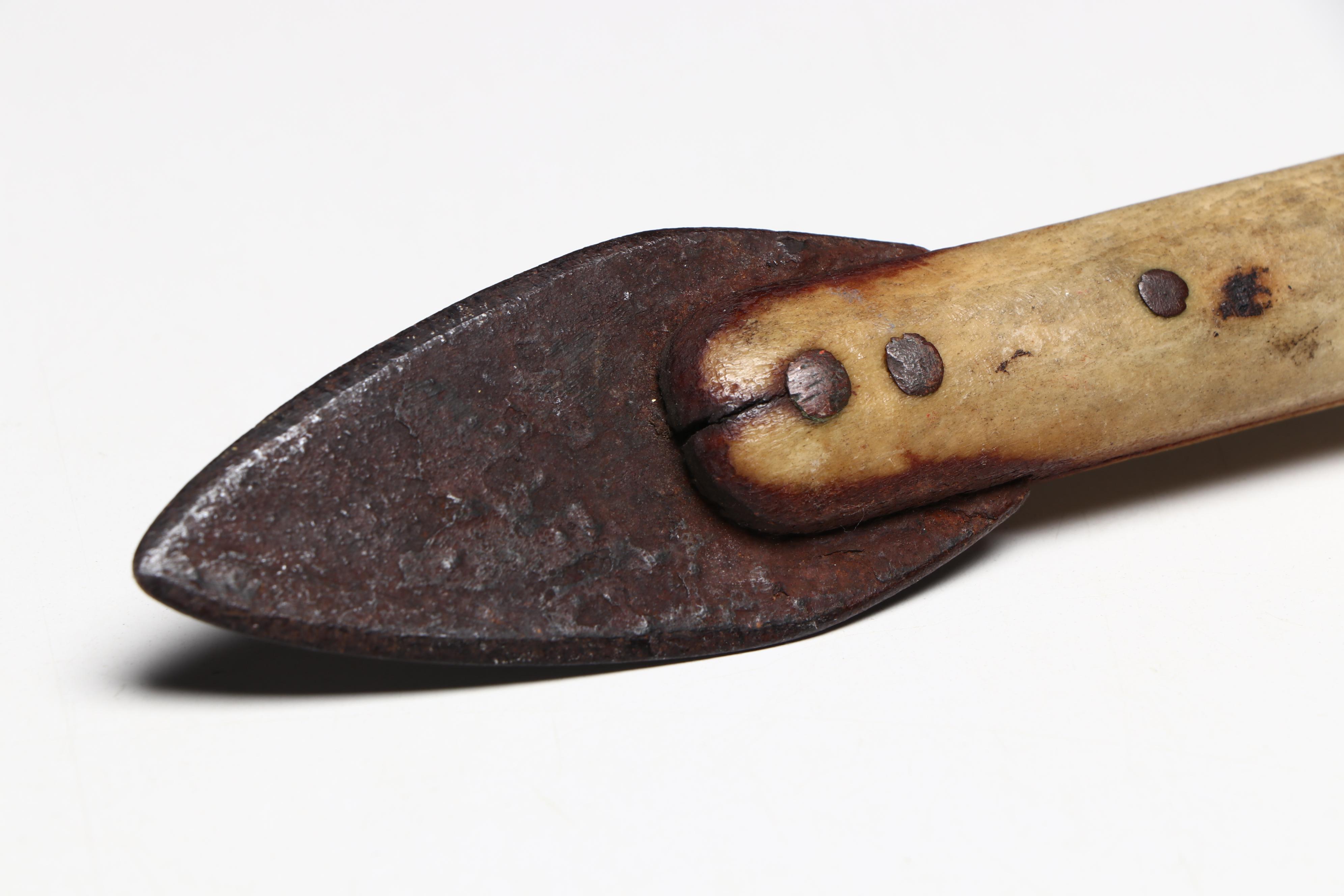 Indigenous Subarctic Inuit Harpoons and Gaffer