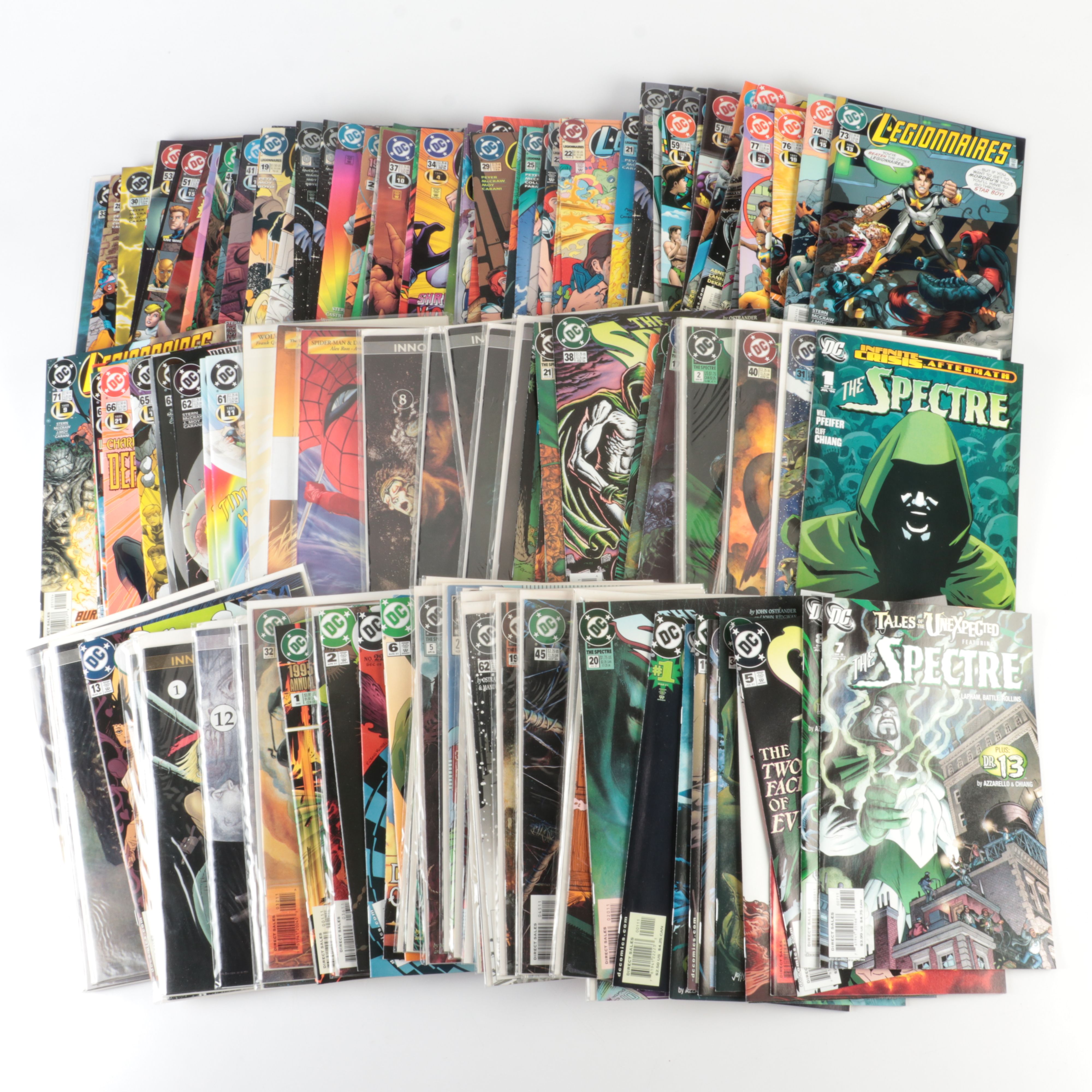 150+ Modern Age Comics Featuring "Legionaires", "The Spectre" and More