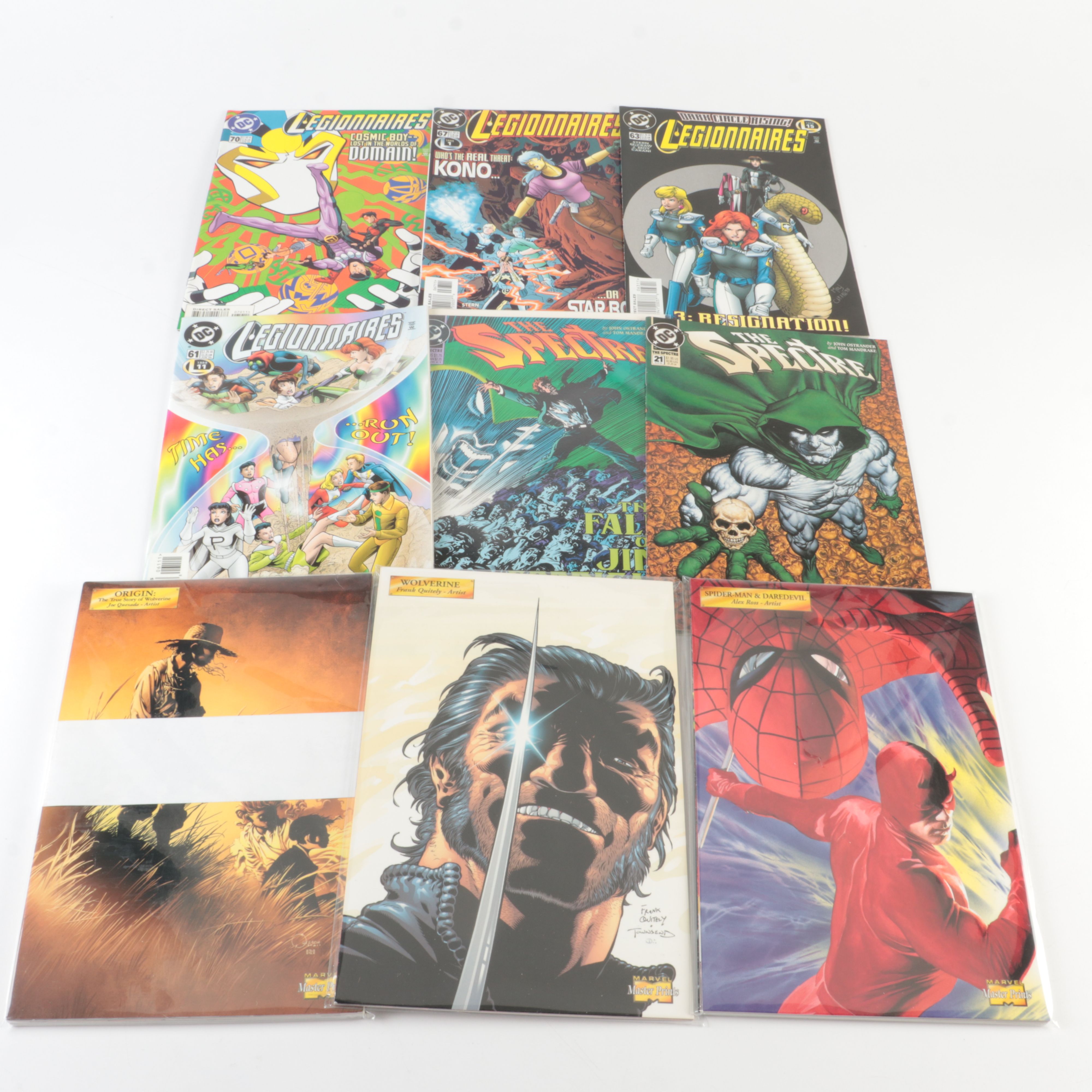 150+ Modern Age Comics Featuring "Legionaires", "The Spectre" and More