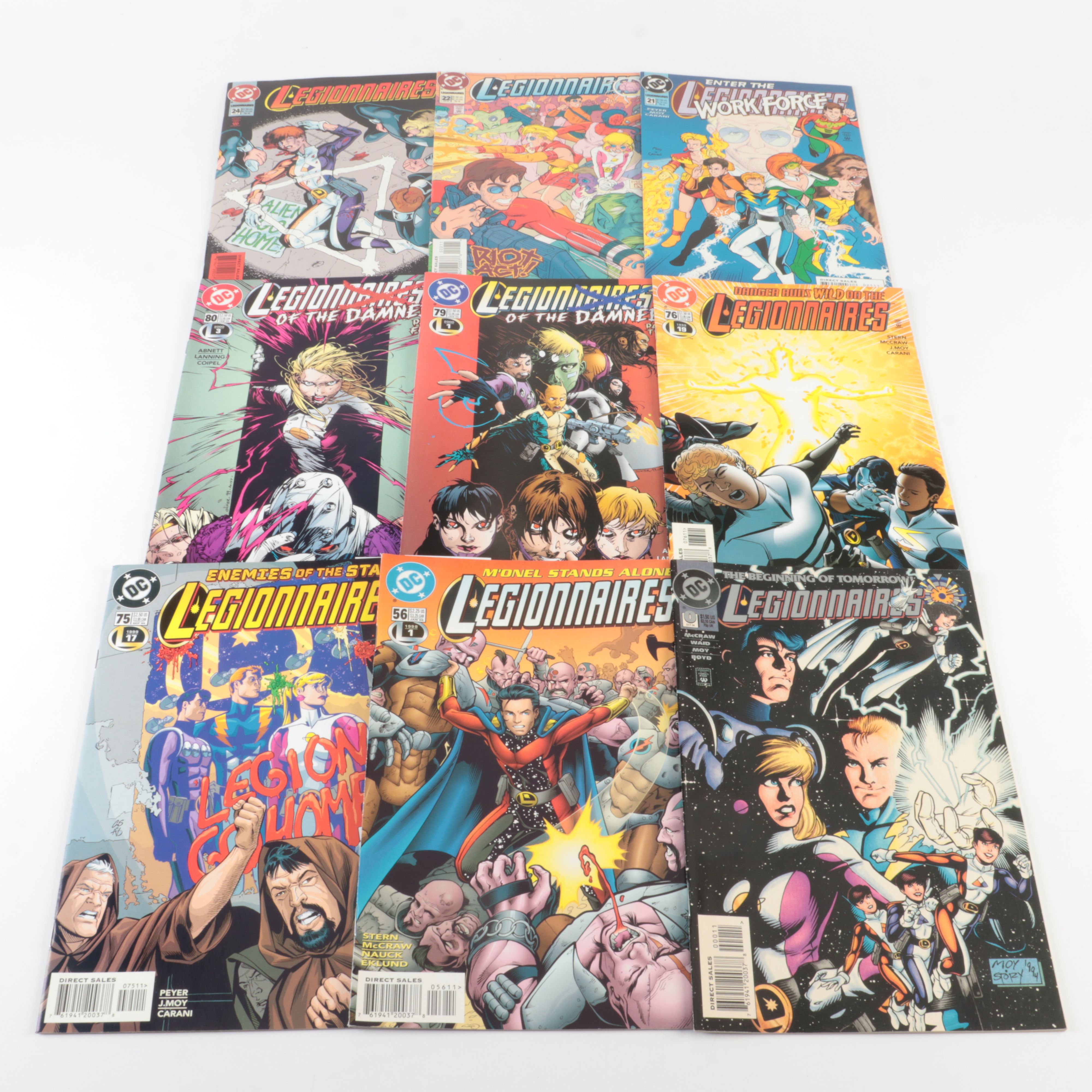 150+ Modern Age Comics Featuring "Legionaires", "The Spectre" and More