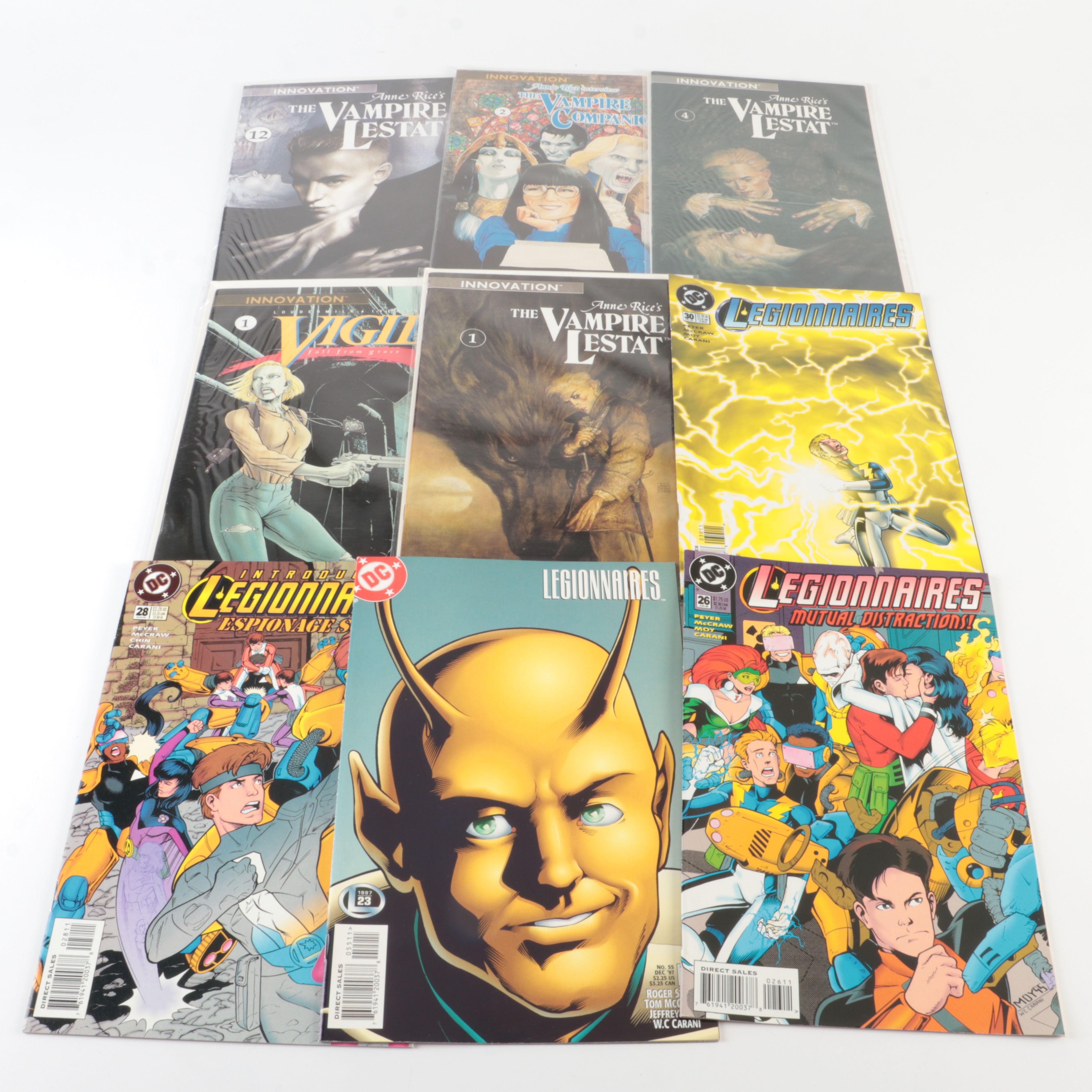 150+ Modern Age Comics Featuring "Legionaires", "The Spectre" and More