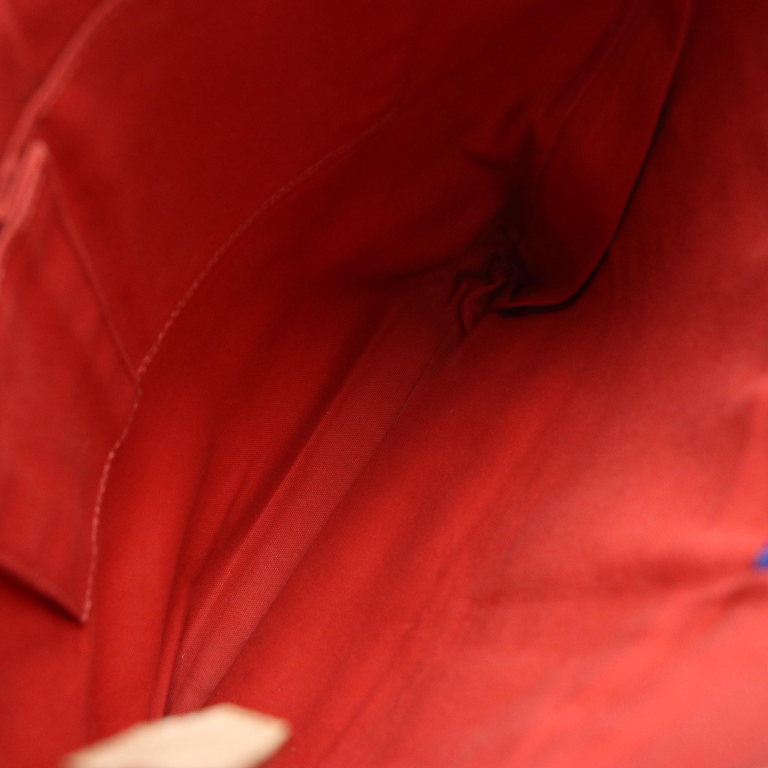 Burberry Blue Label Nova Check Canvas Messenger Bag with Beige Leather Trim