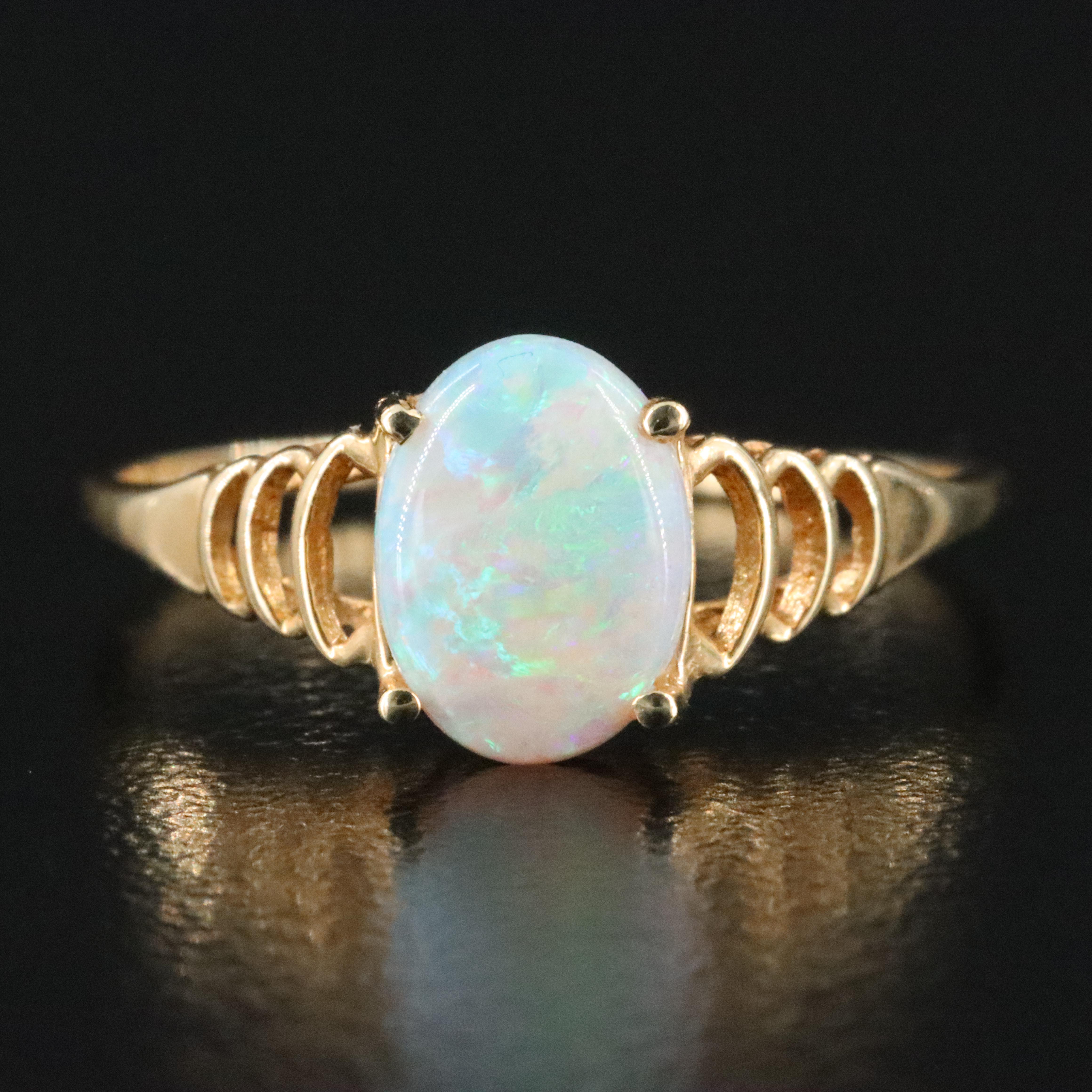 14K Opal Ring