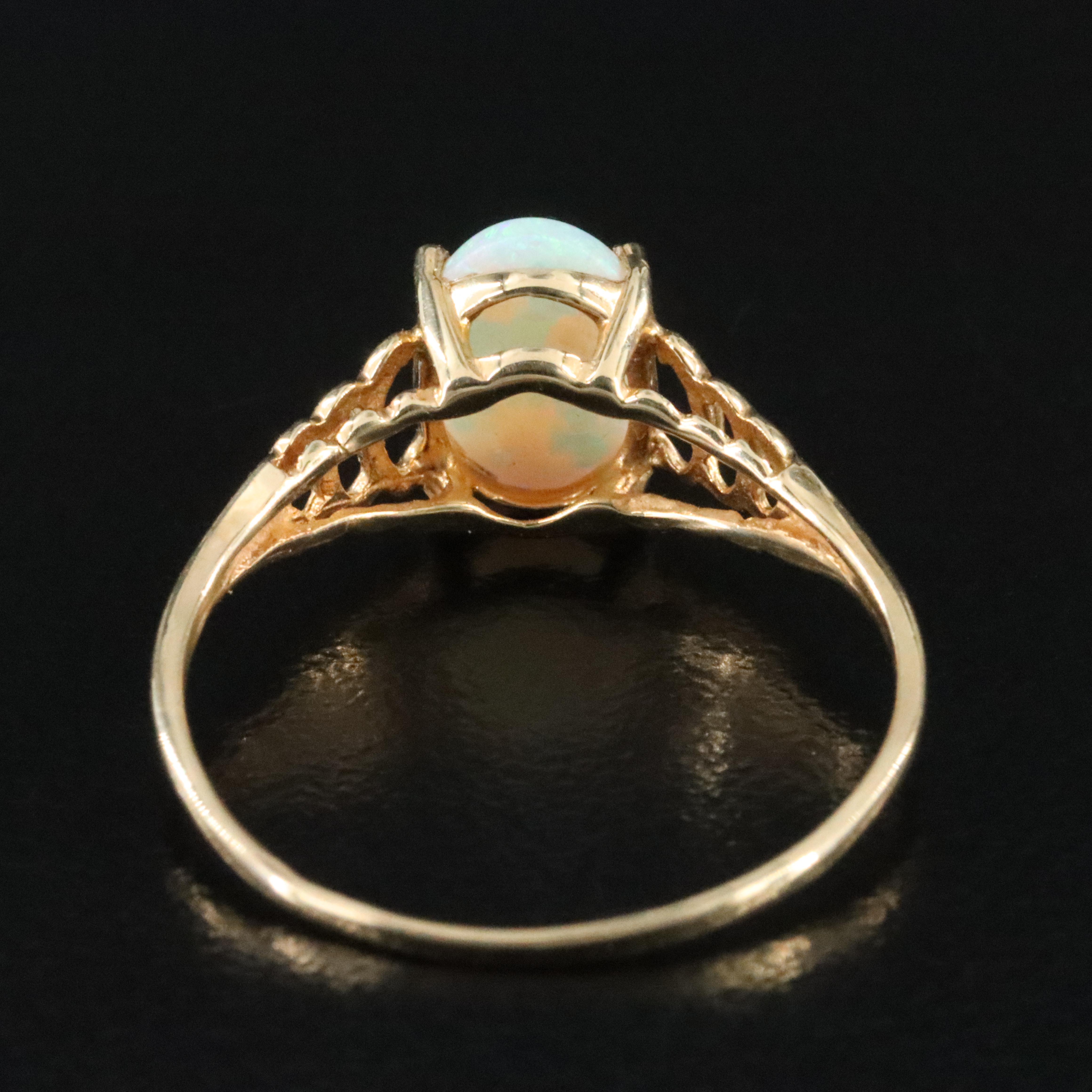 14K Opal Ring