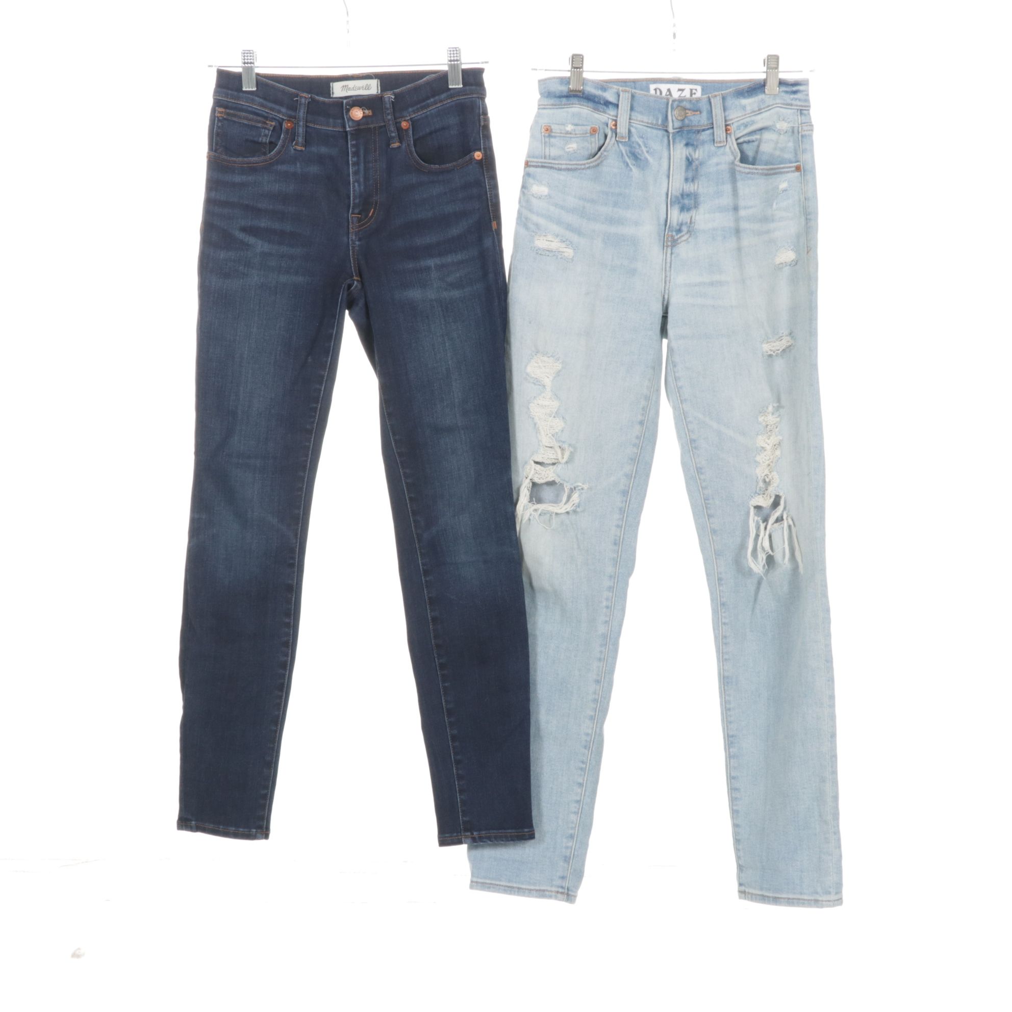 Women's Madewell, Daze, Adriano Goldschmied and More Mid-Rise Denim Jeans