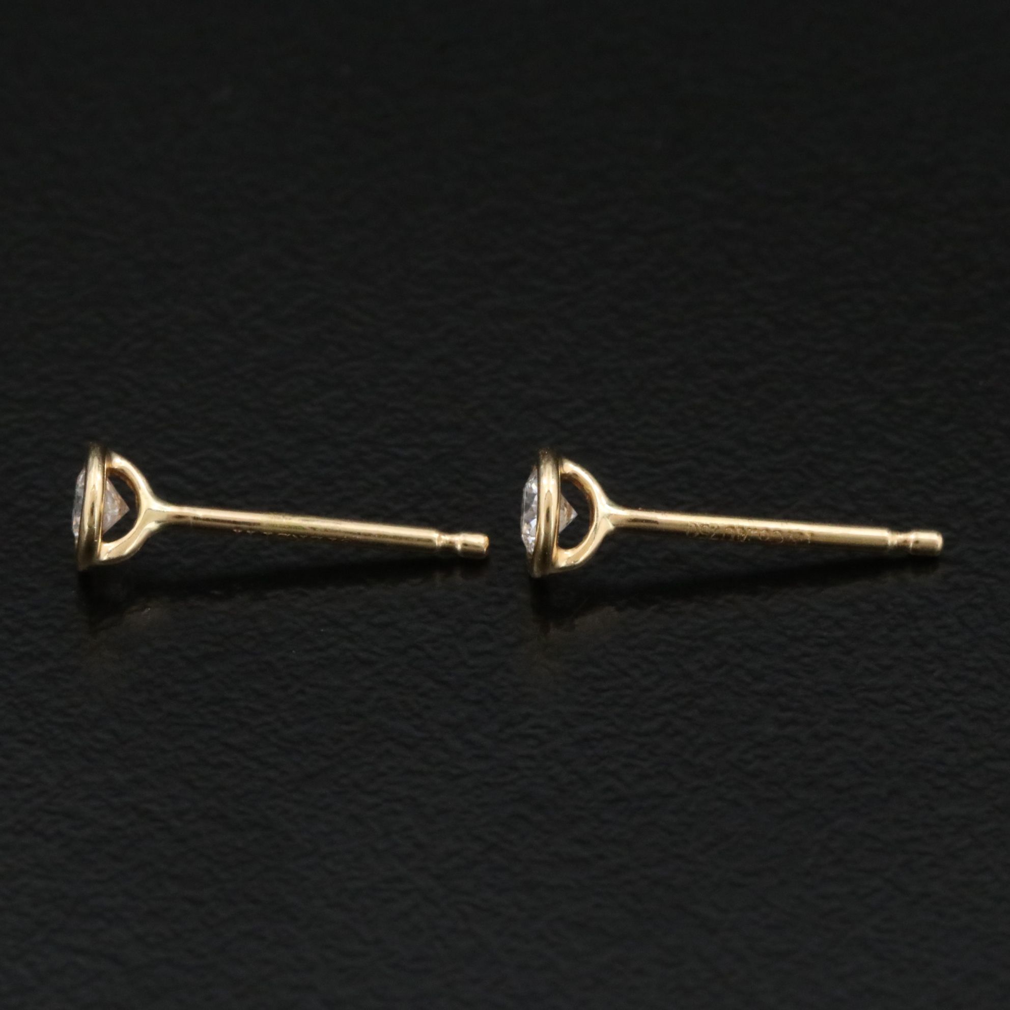 Elsa Peretti for Tiffany & Co. By the Yard 18K 0.20 CTW Diamond Earrings