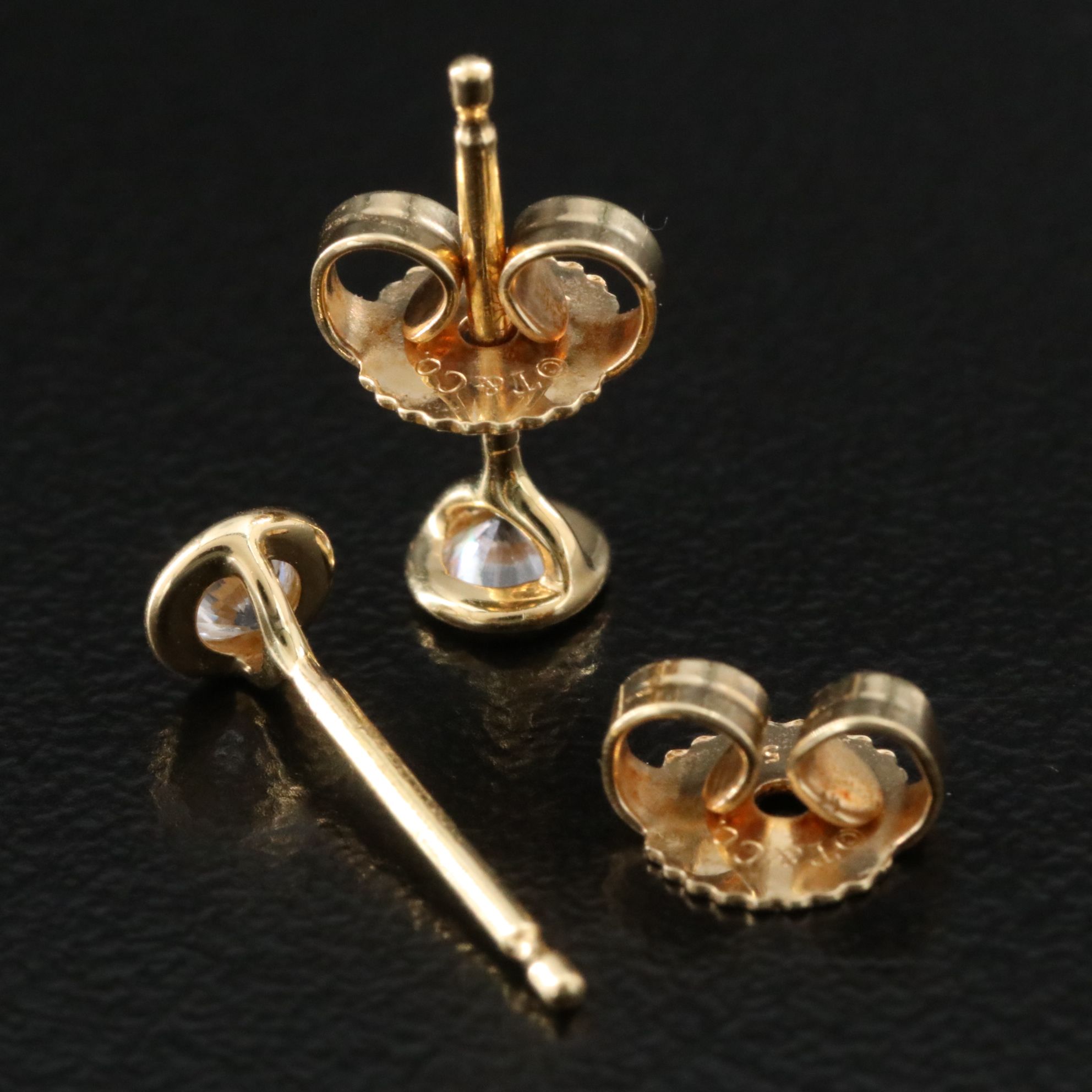 Elsa Peretti for Tiffany & Co. By the Yard 18K 0.20 CTW Diamond Earrings