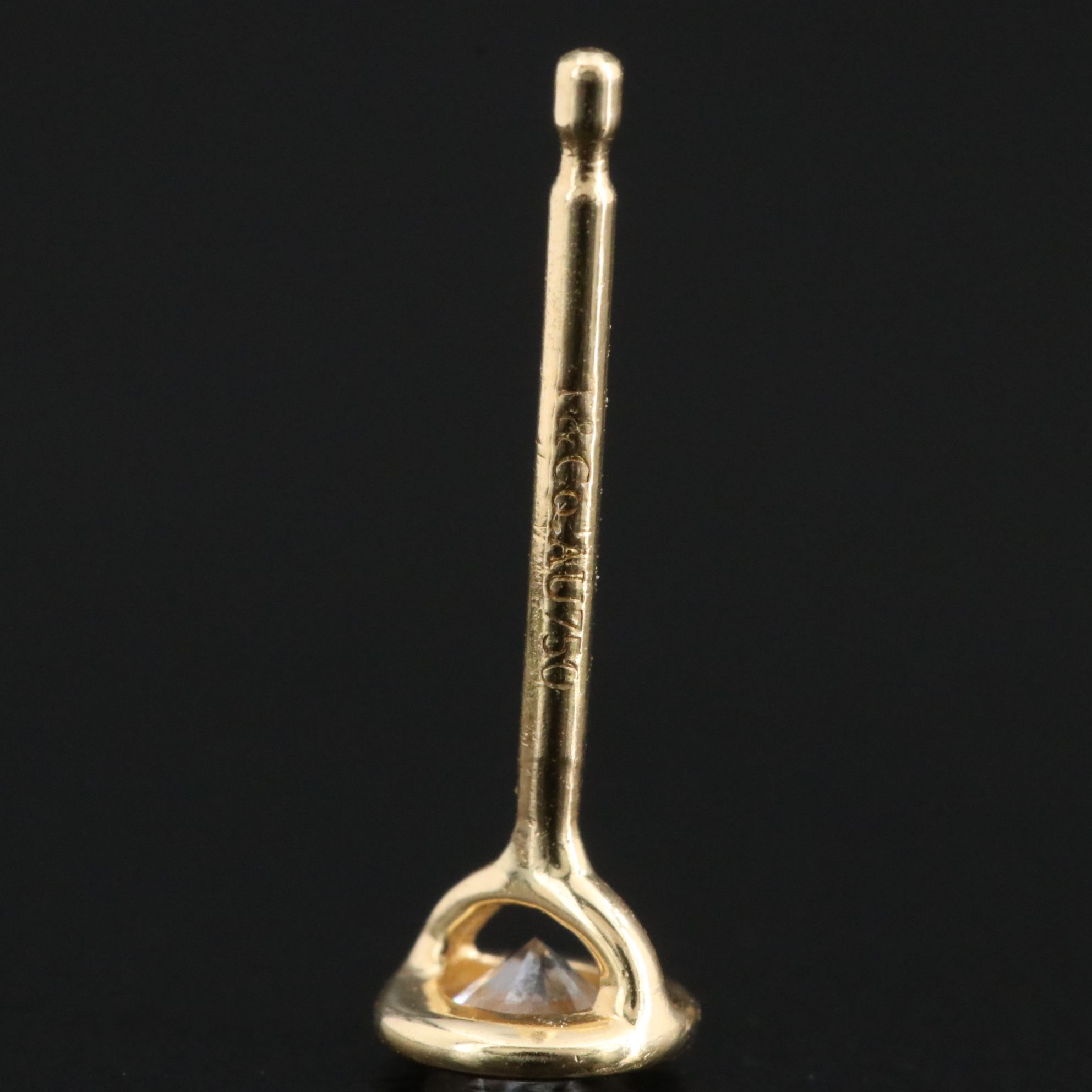 Elsa Peretti for Tiffany & Co. By the Yard 18K 0.20 CTW Diamond Earrings