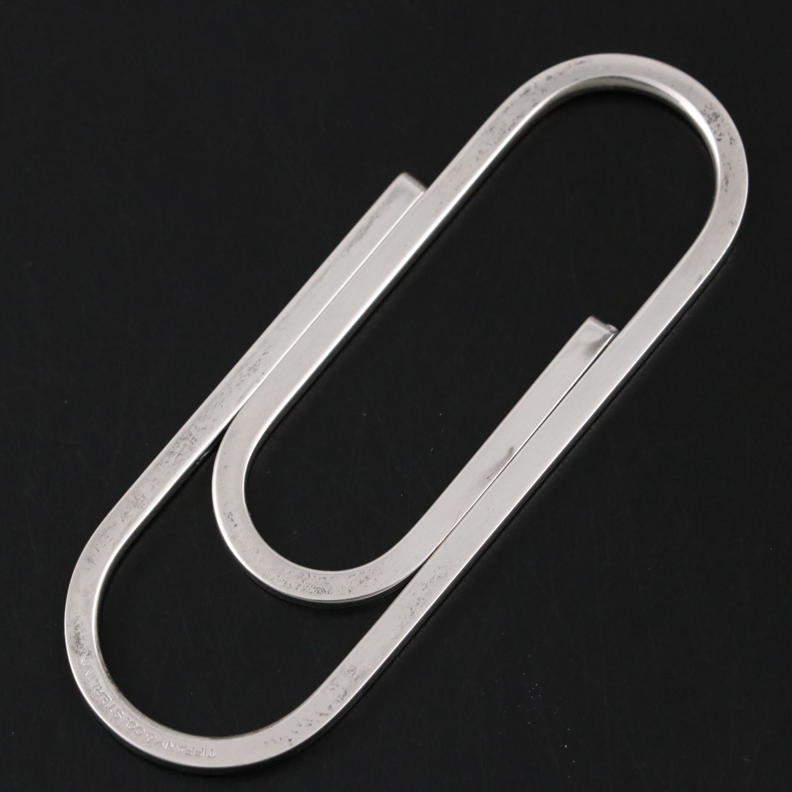 Tiffany & Co. Sterling Silver Money Clip and Bookmark