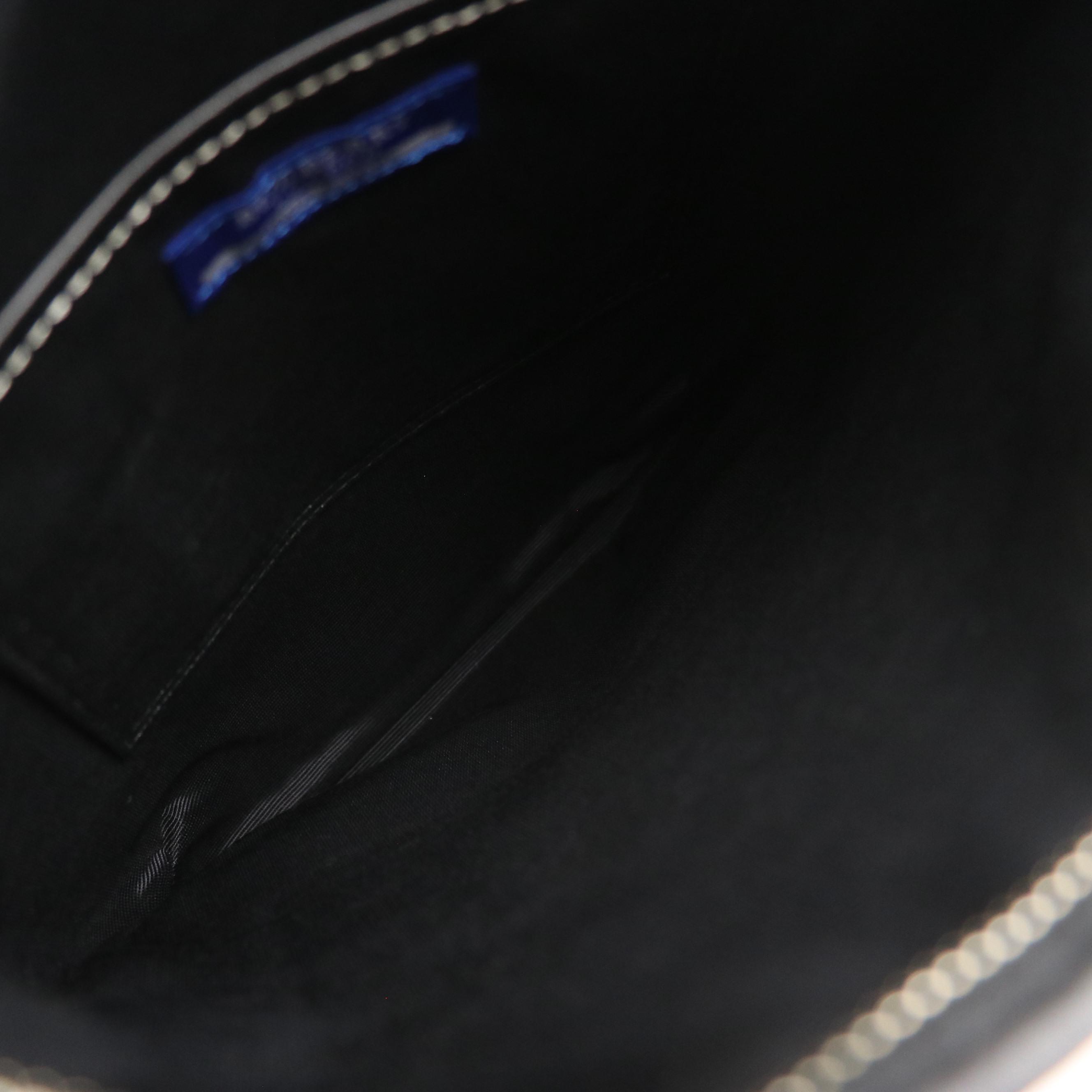 Burberry Blue Label Messenger Bag in Nova Check Nylon Canvas and Leather Trim