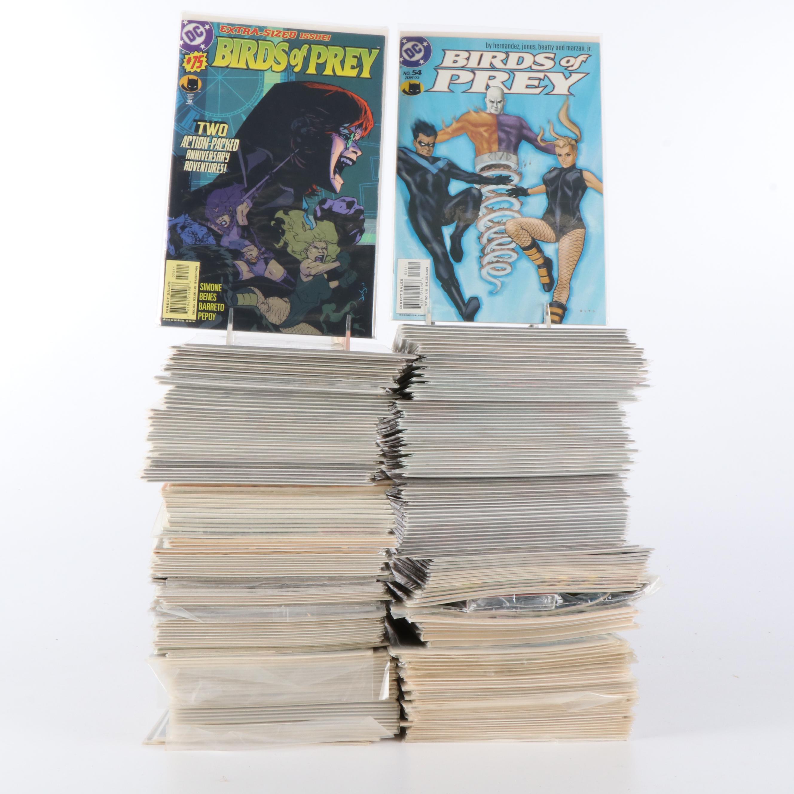 "Fantastic Four" and "Birds of Prey" Modern Age Comic Books