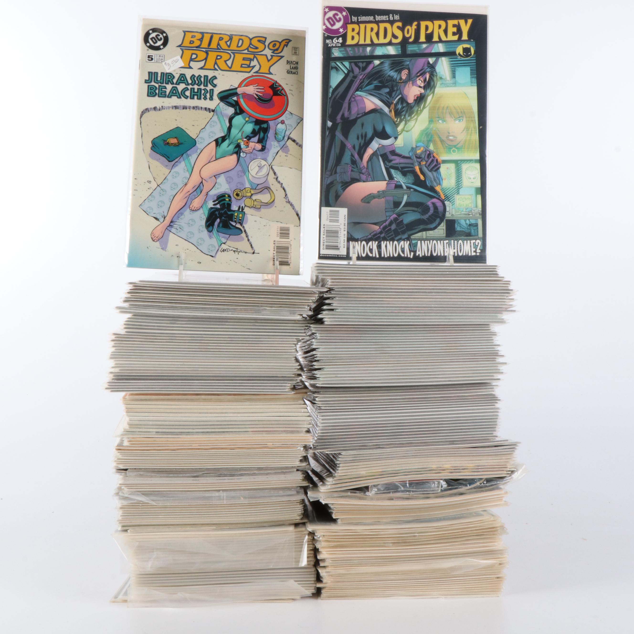 "Fantastic Four" and "Birds of Prey" Modern Age Comic Books