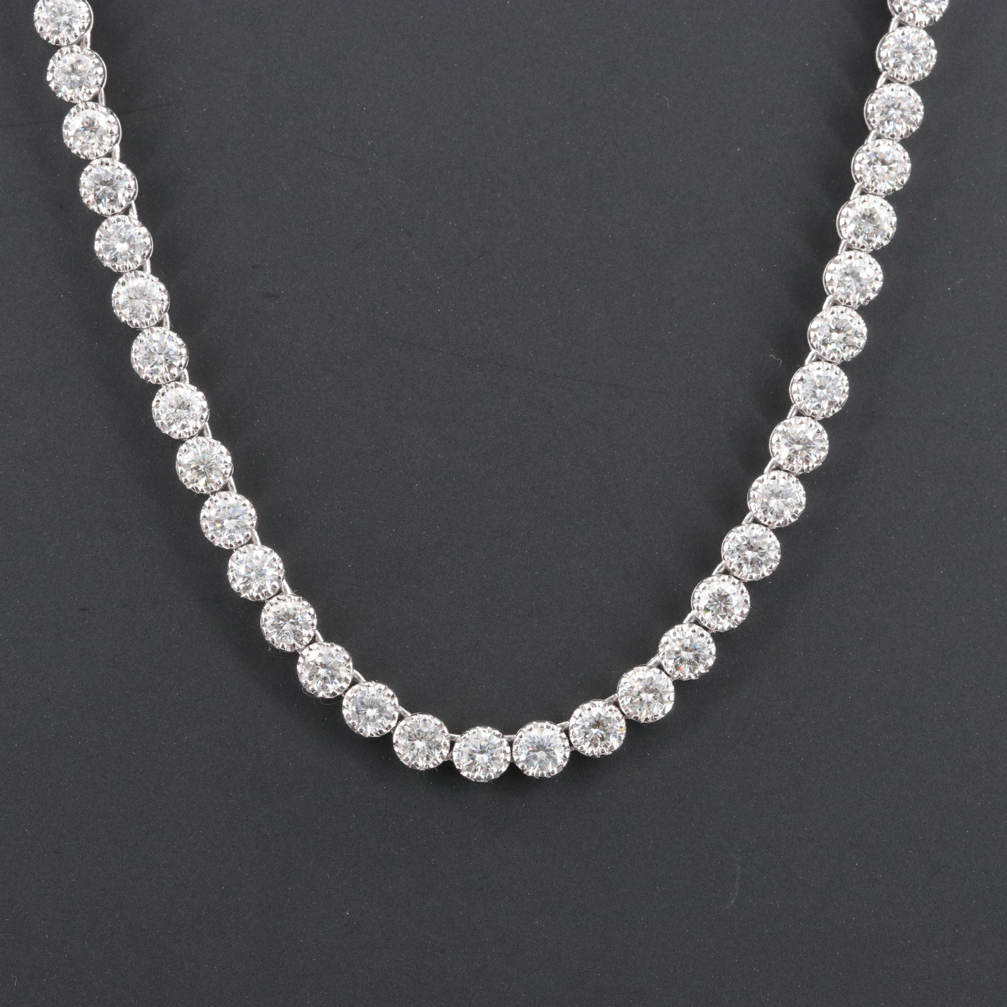 18K 10.03 CTW Diamond Necklace