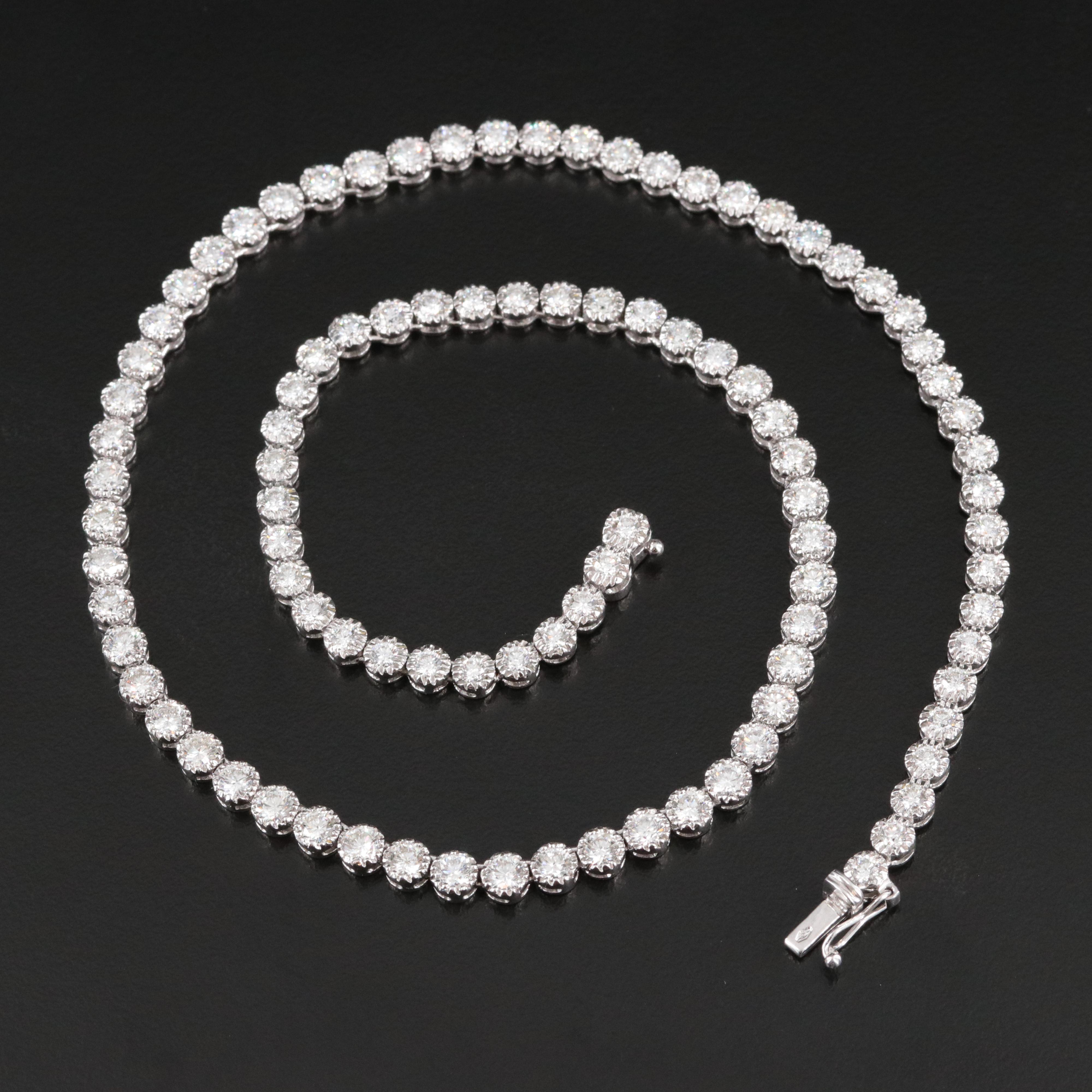 18K 10.03 CTW Diamond Necklace