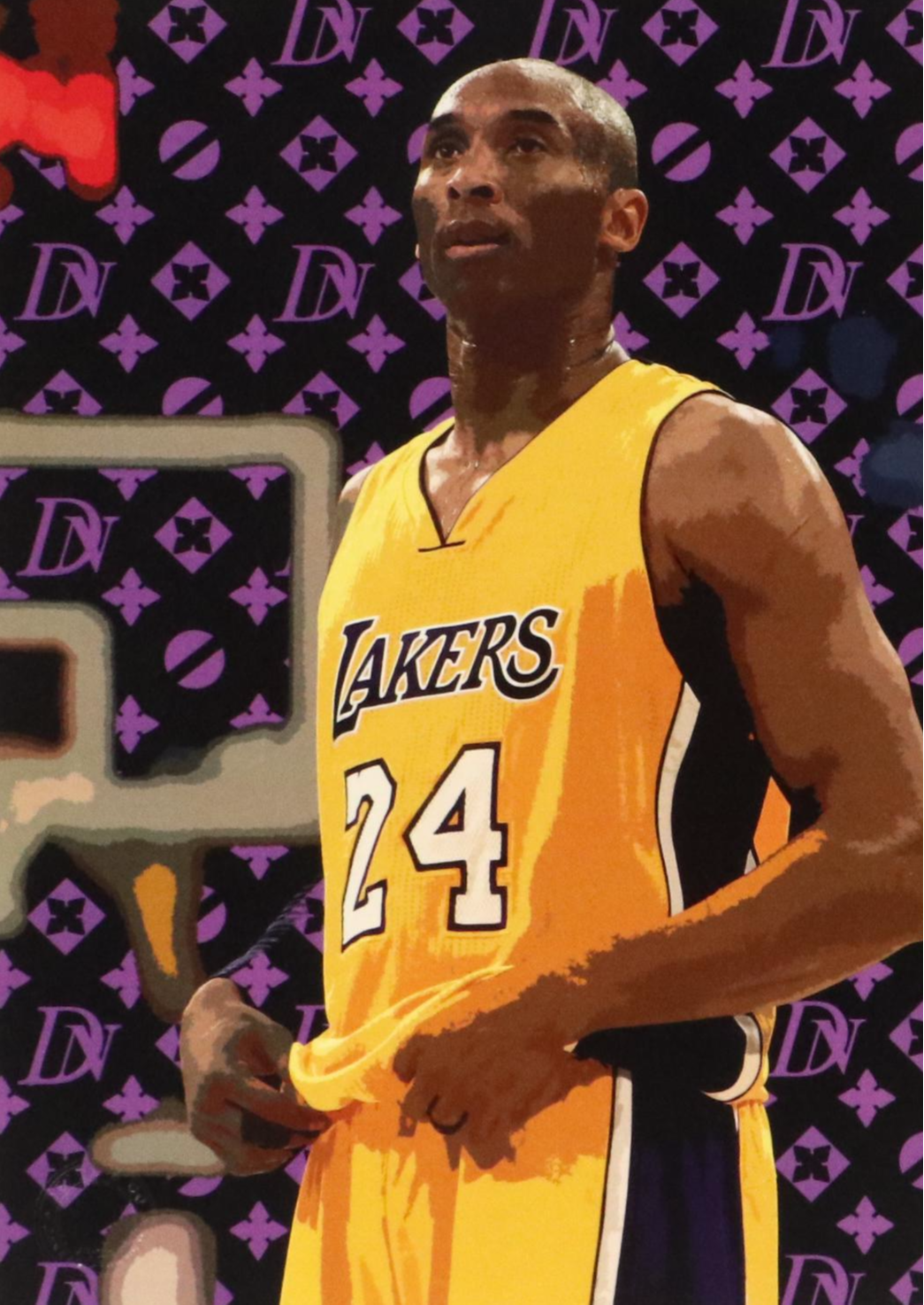 Death NYC Pop Art Digital Prints Homage to Kobe Bryant LA Lakers, 2020