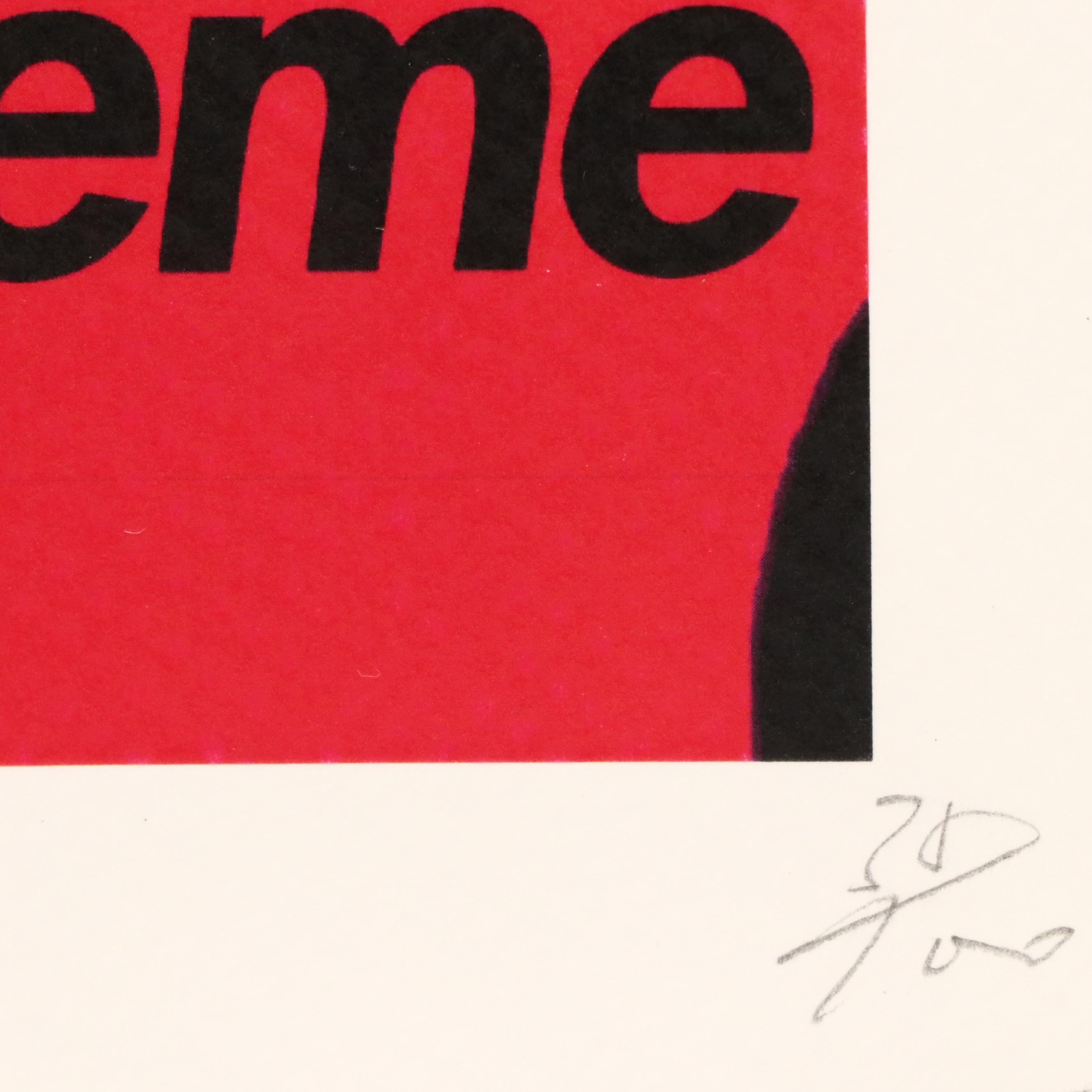 Death NYC Pop Art Digital Print with Hello Kitty and Supreme, 2023