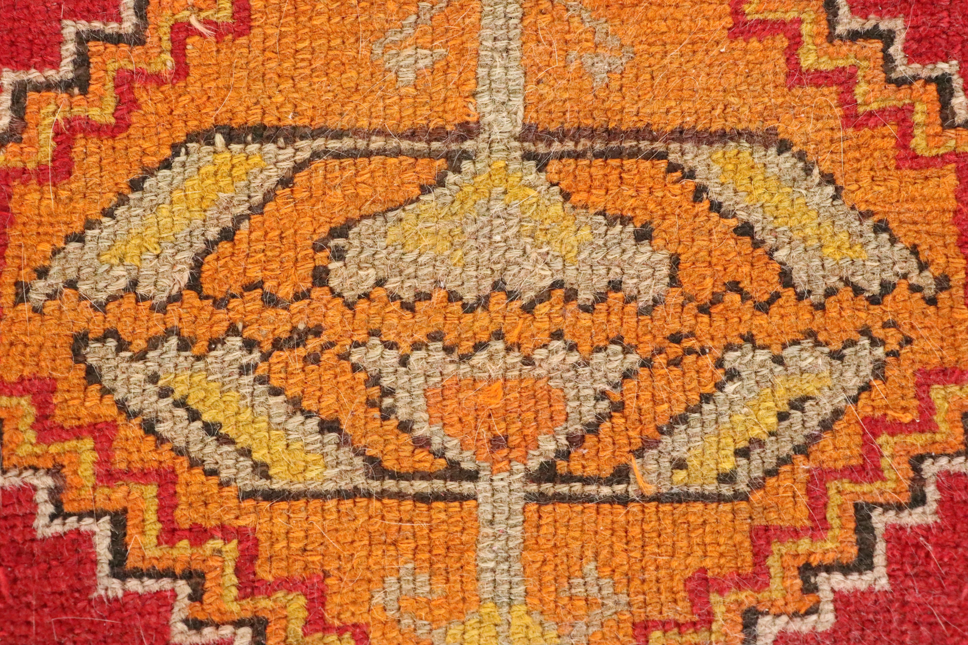 1'7 x 3'1 Hand-Knotted Turkish Accent Rug