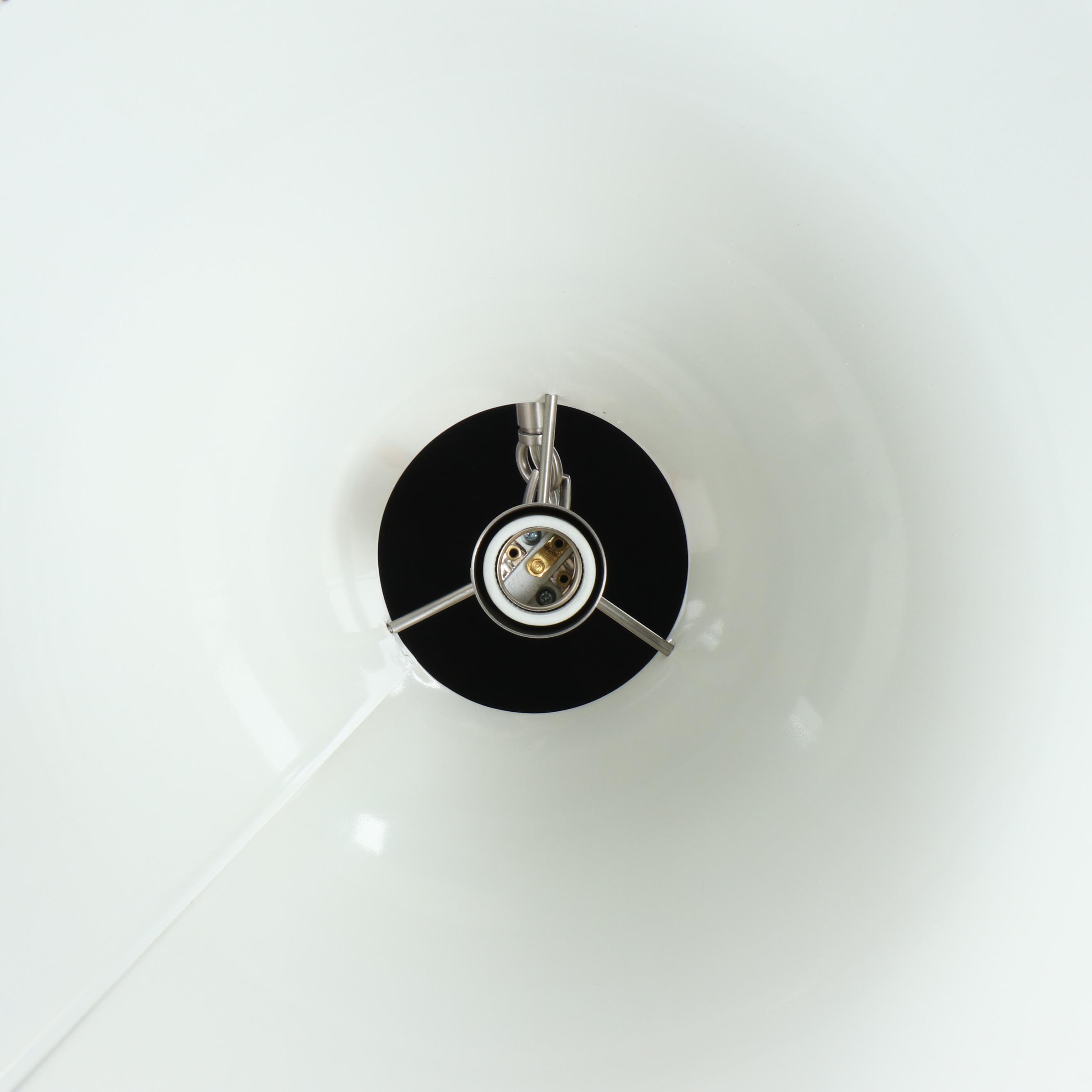 Thomas O'Brien for Visual Comfort & Co. Brushed Stainless Pendant Lights