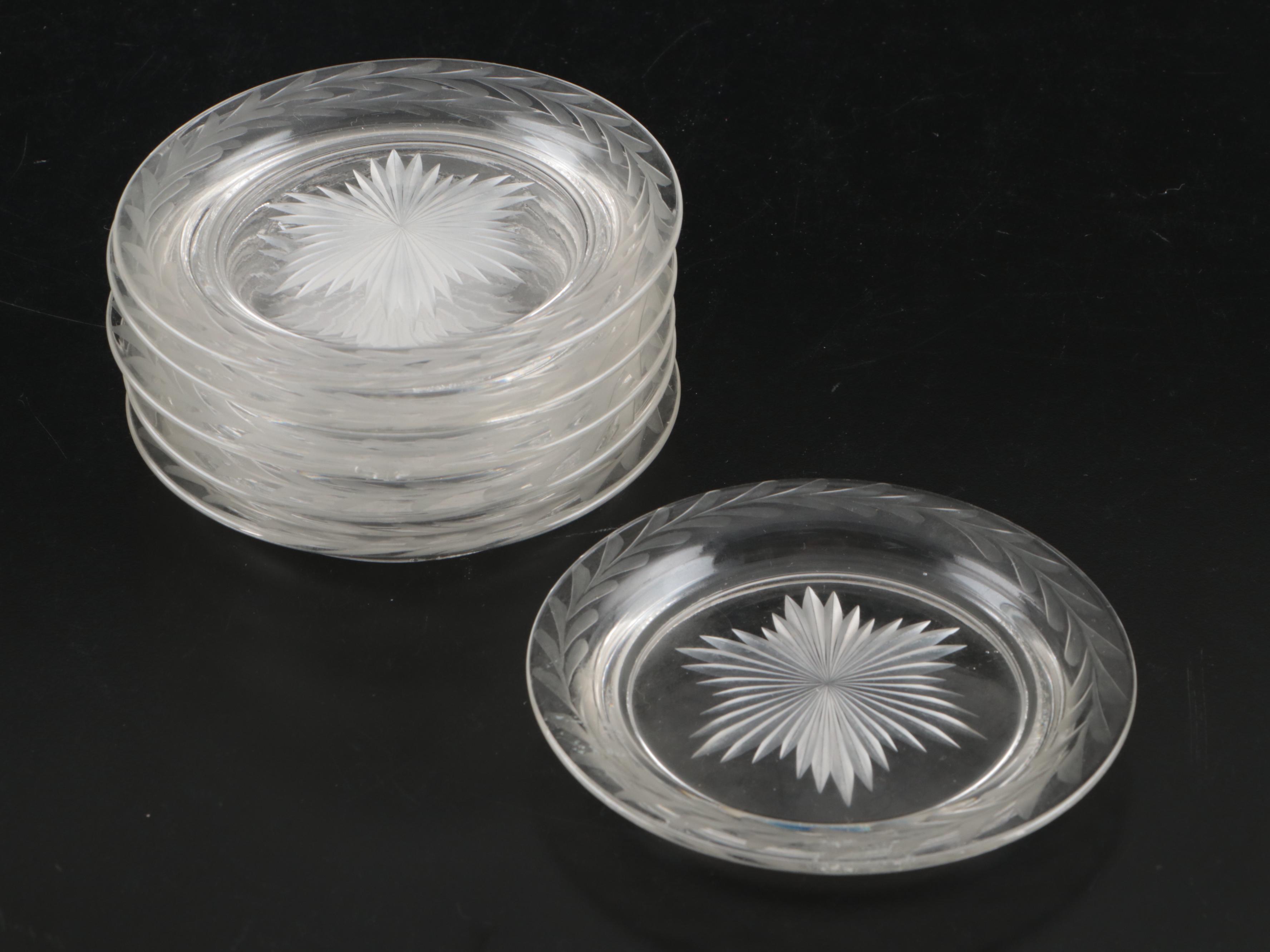 Basket, Bowls, Torte Stand, Salt Cellars and More Glass and Crystal Tableware