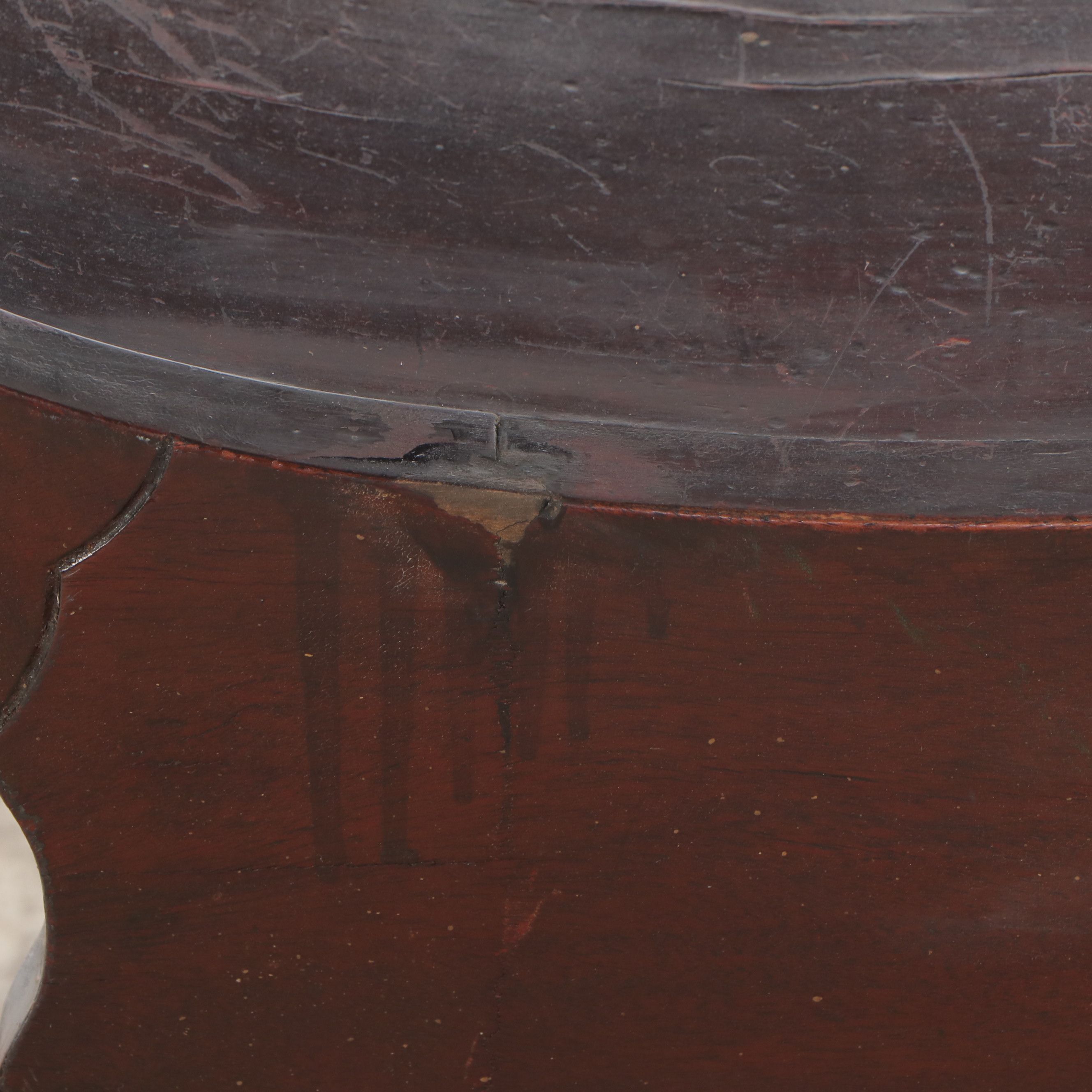 Carved Mahogany Savonarola Style Armchair, Early 20th Century