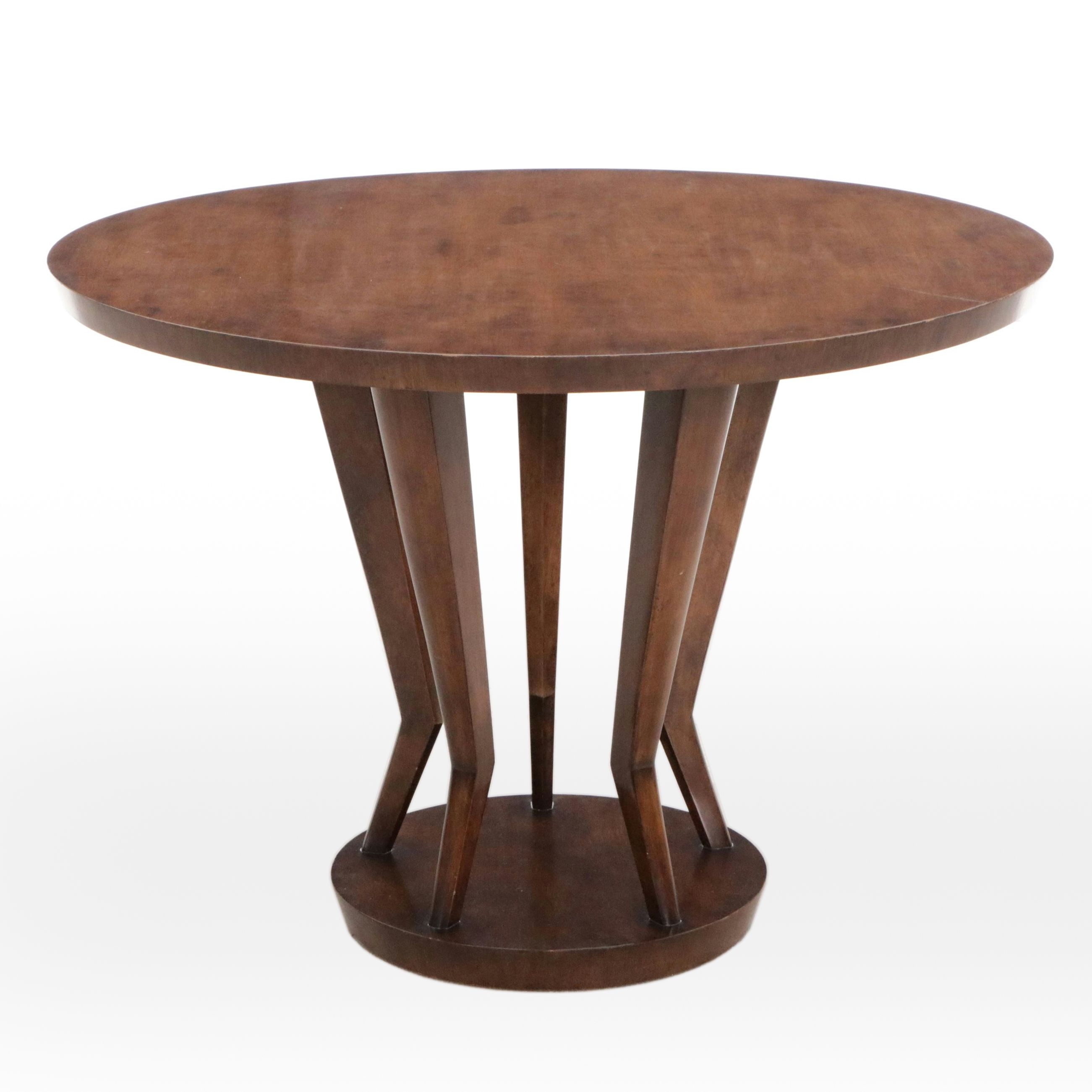 Contemporary Hardwood Bistro Table