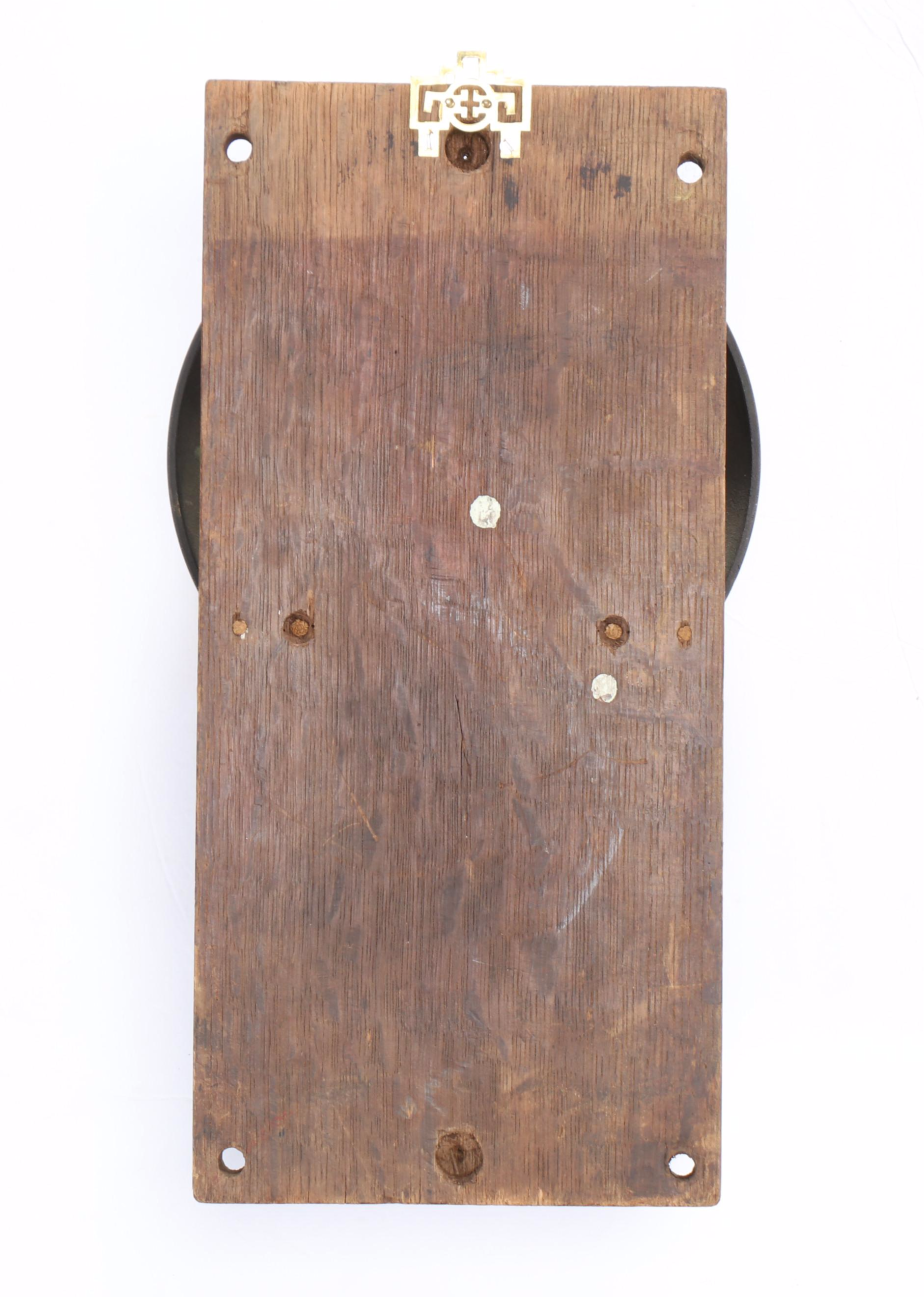 Wall-Mount Brass Antique Fire Alarm Bell