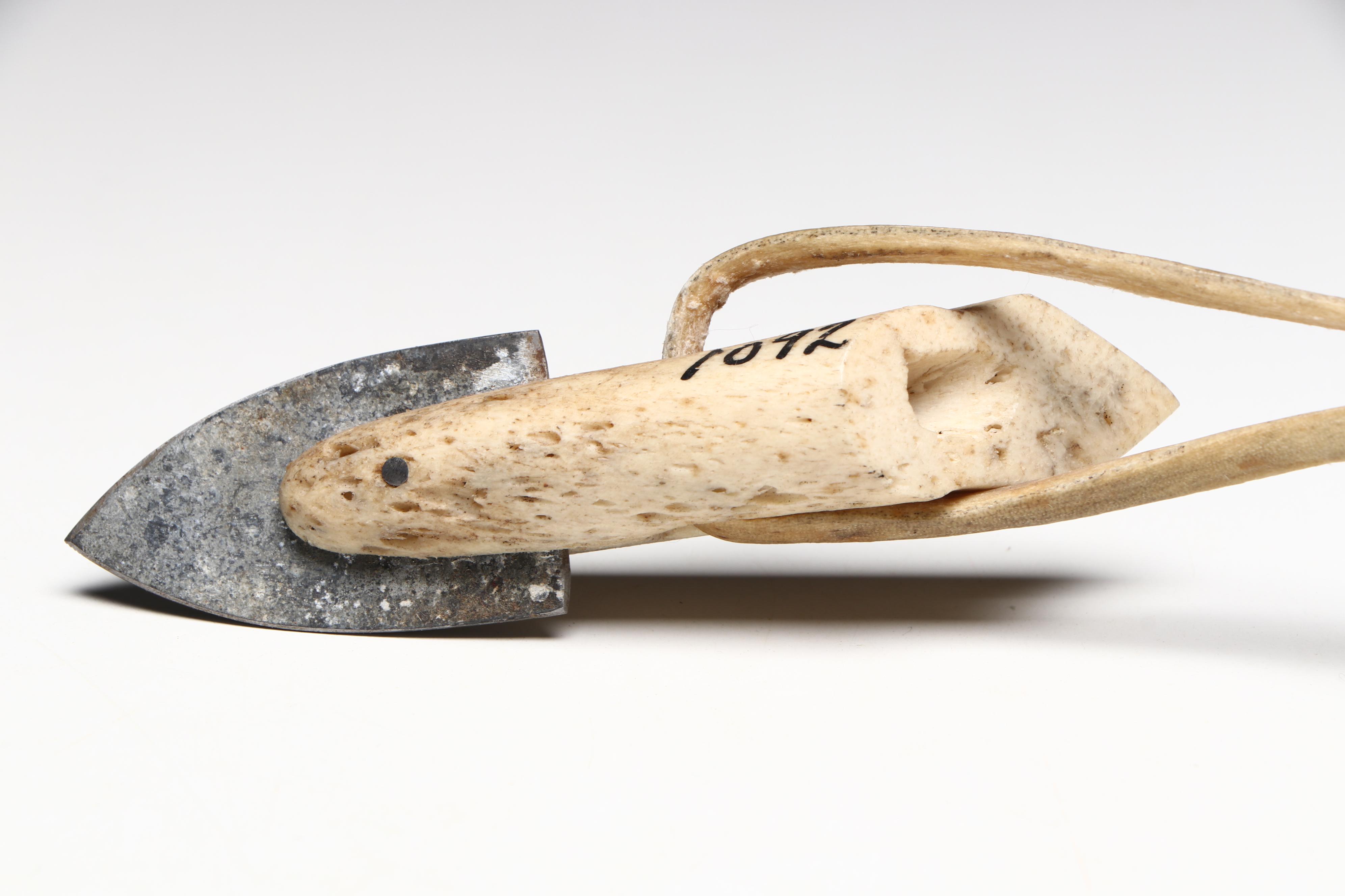 Indigenous Subarctic Carved Hunting and Fishing Implements