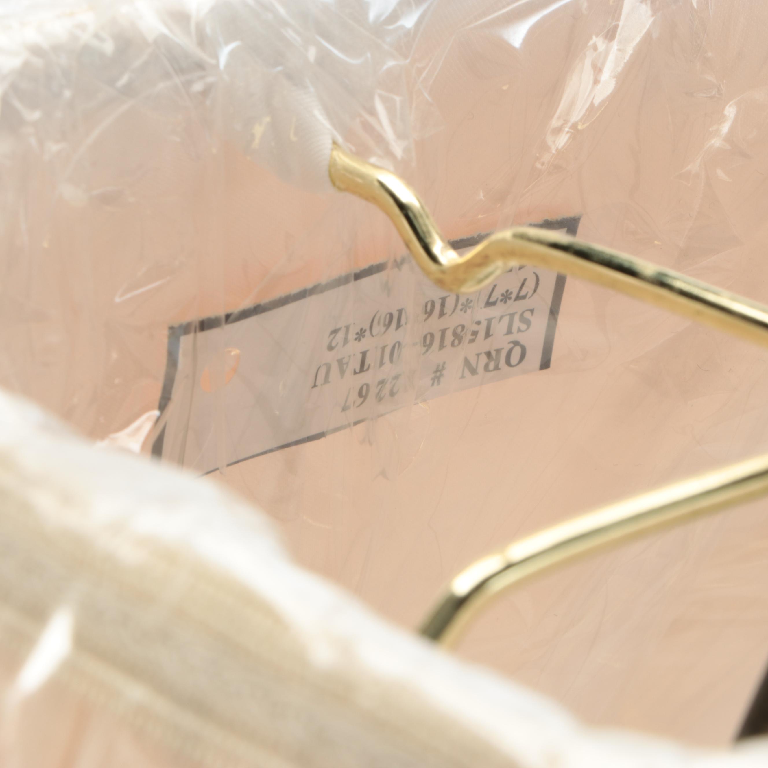 Brass Finish with Teal Acrylic Table Lamps, Pleated Bell Shades